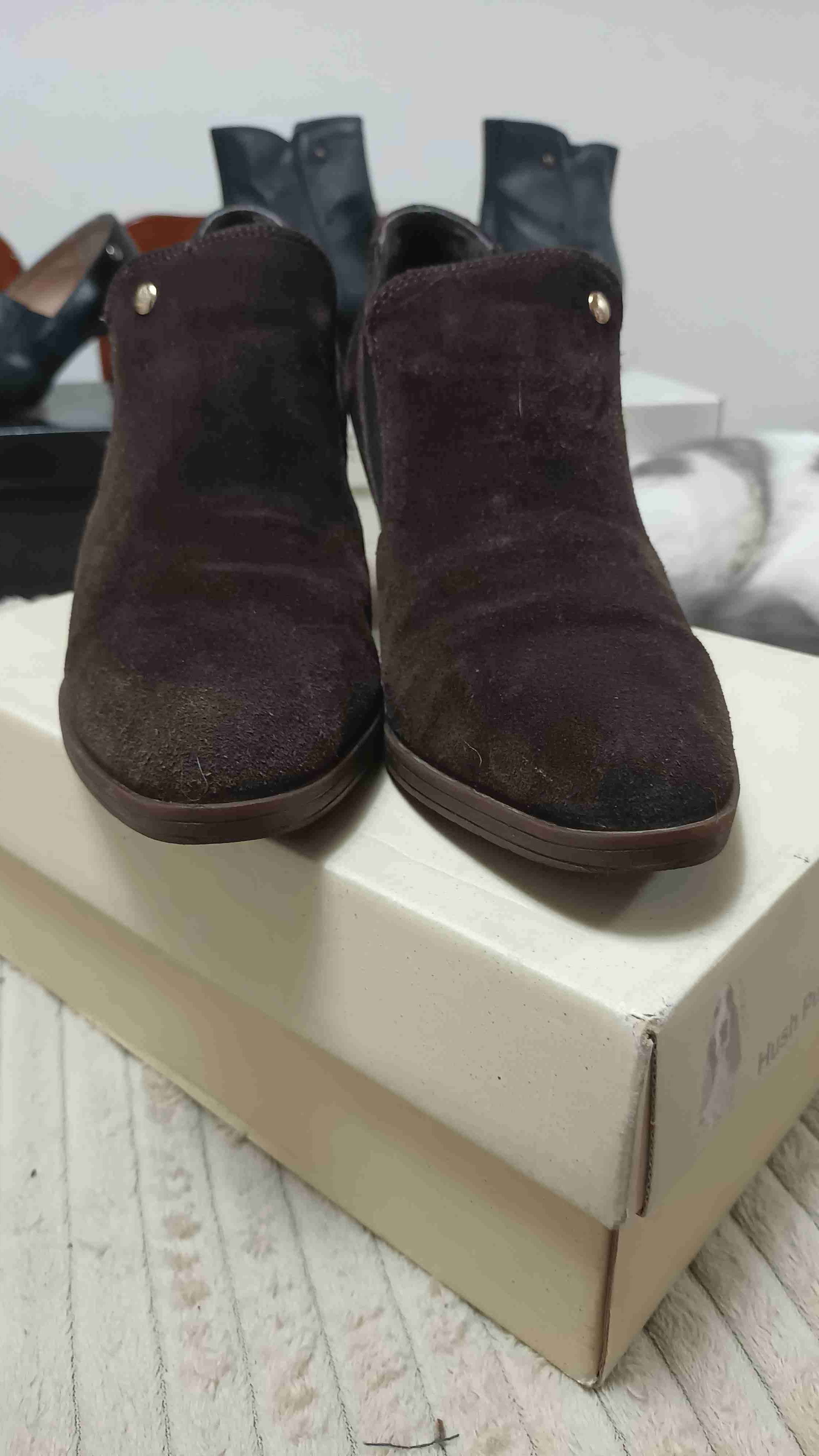 HUSH PUPPIES, CUERO-GAMUZA - miniatura 2