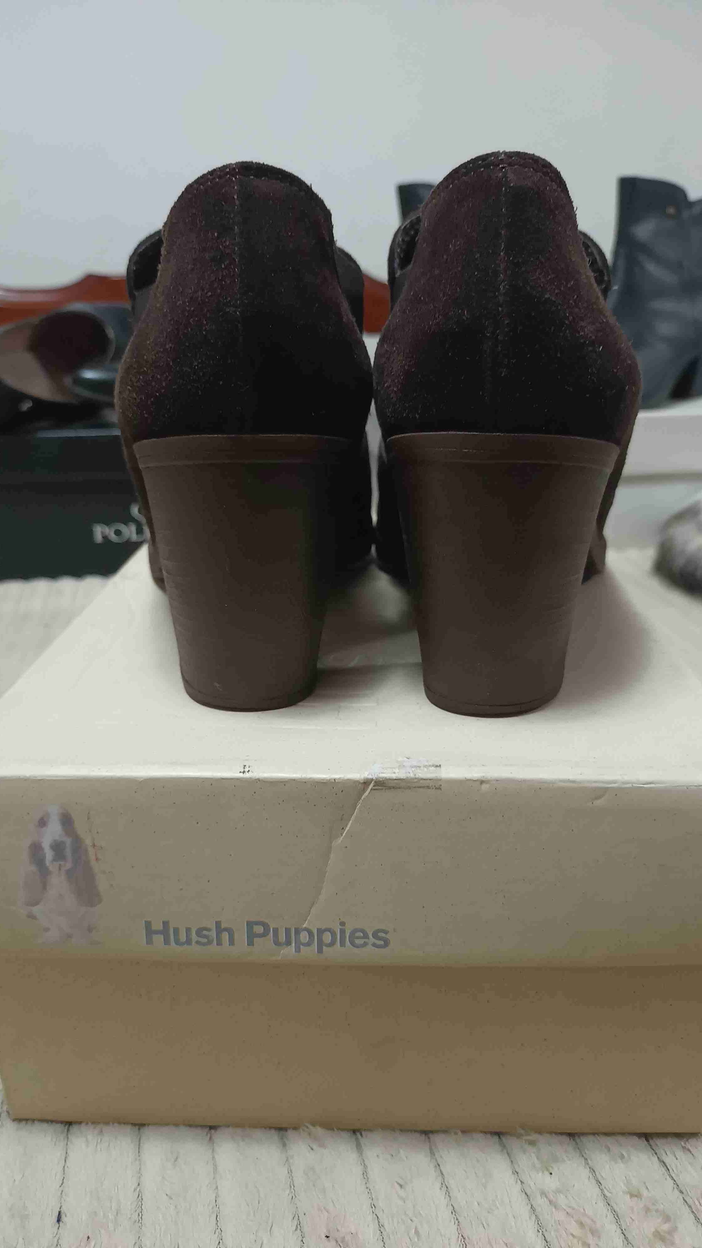 HUSH PUPPIES, CUERO-GAMUZA - miniatura 4