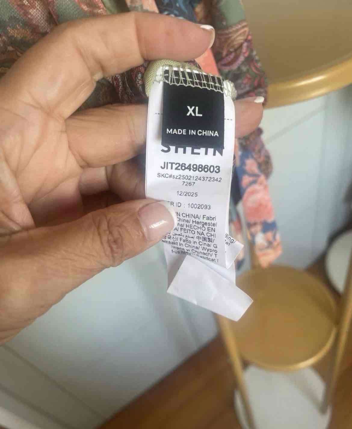 Top estampado bohemio - miniatura 4