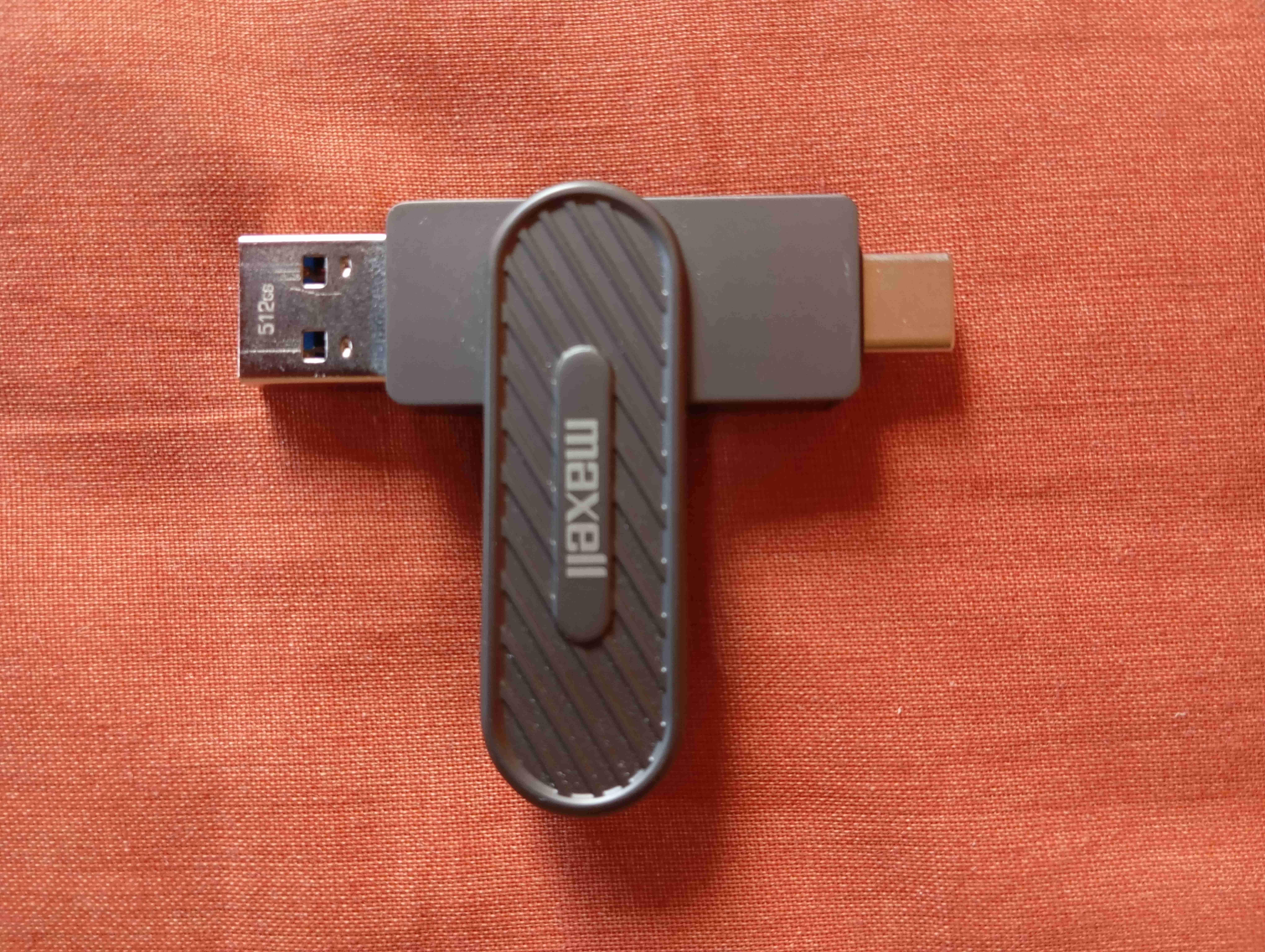 SSD Externo Maxell 512gb 3.2 Dual USB-C - miniatura 1