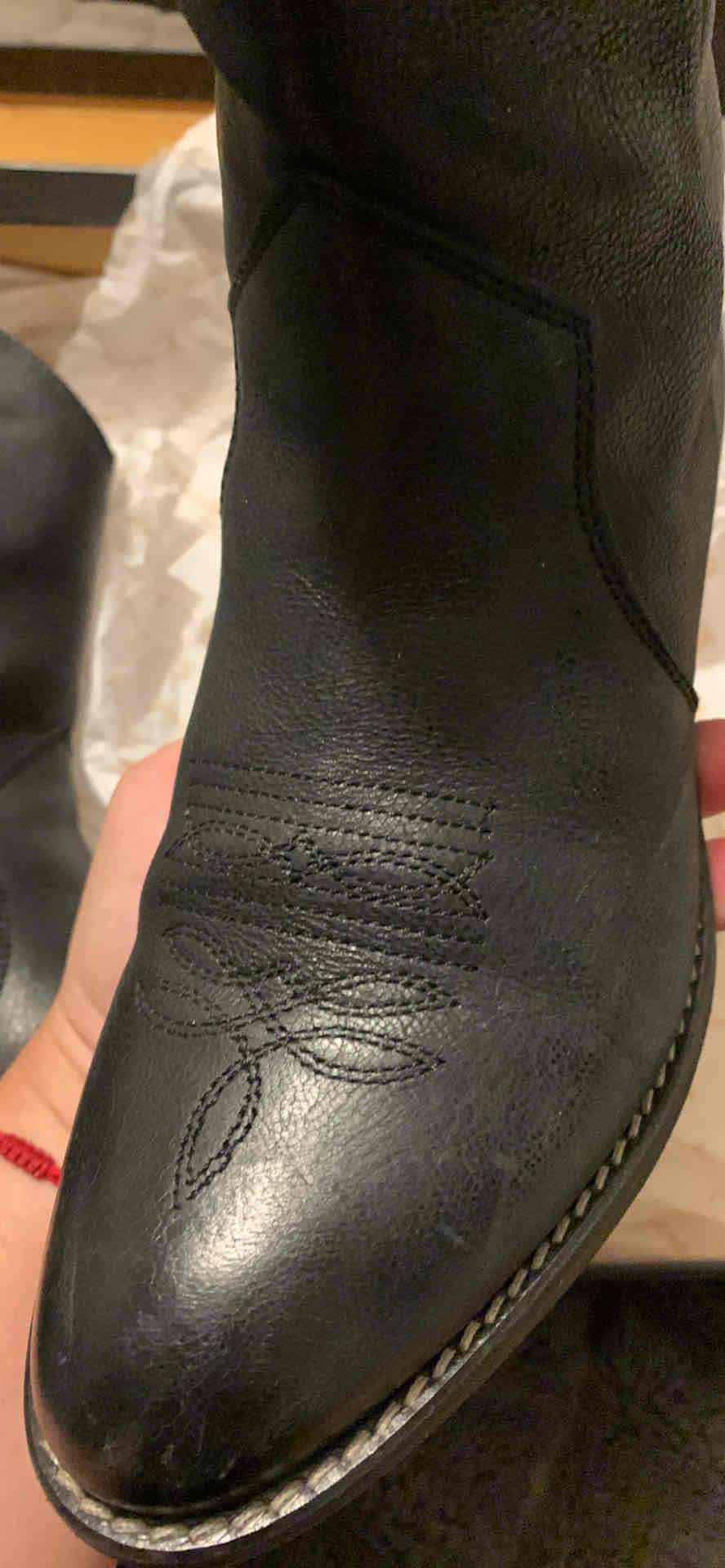 Botas negras de cuero 38 Gacel - miniatura 4