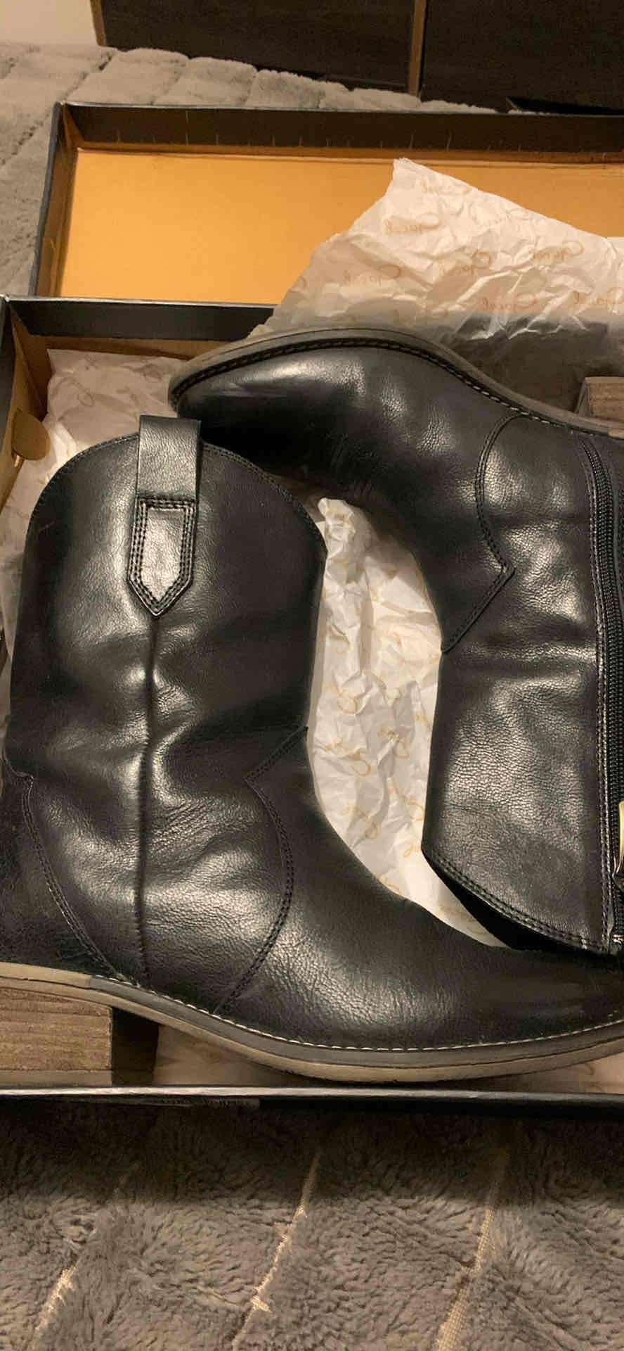 Botas negras de cuero 38 Gacel - miniatura 6