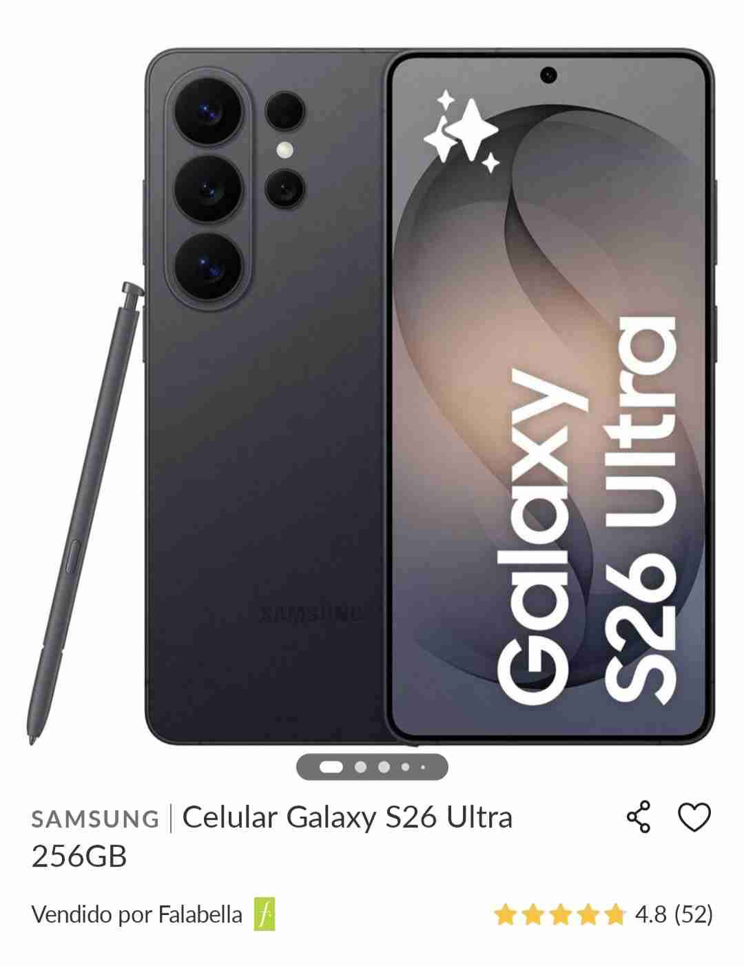 Galaxy S26 Ultra Nuevo y Sellado - miniatura 4