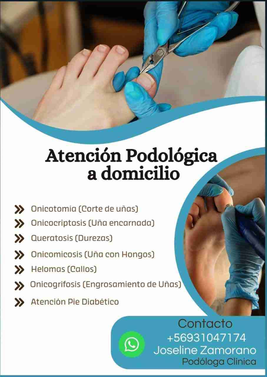 Atención podológica a domicilio