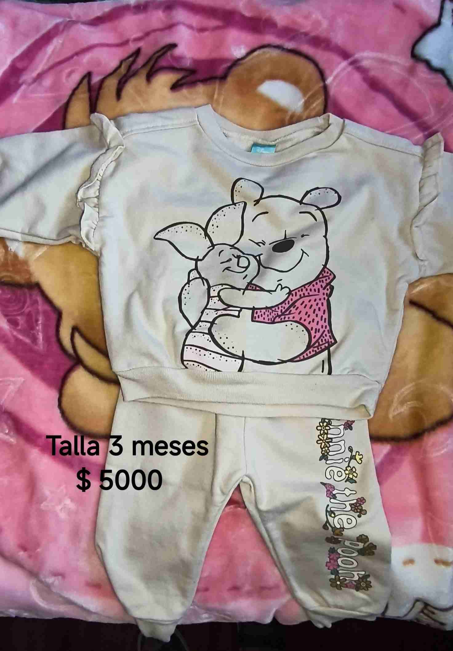 Conjunto bebé Winnie the Pooh 3 meses - miniatura 1