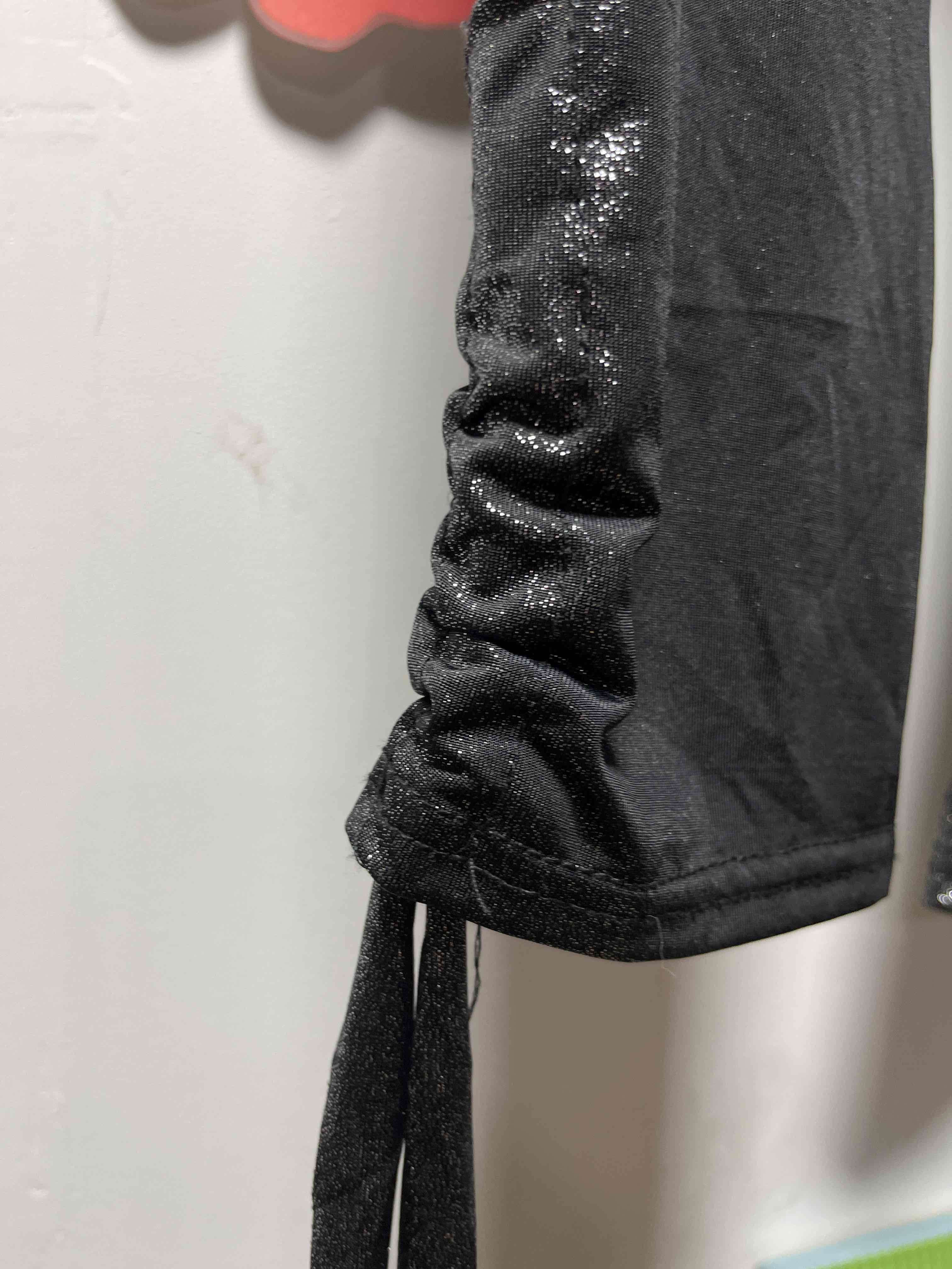 Calzas brillantes negras - miniatura 3