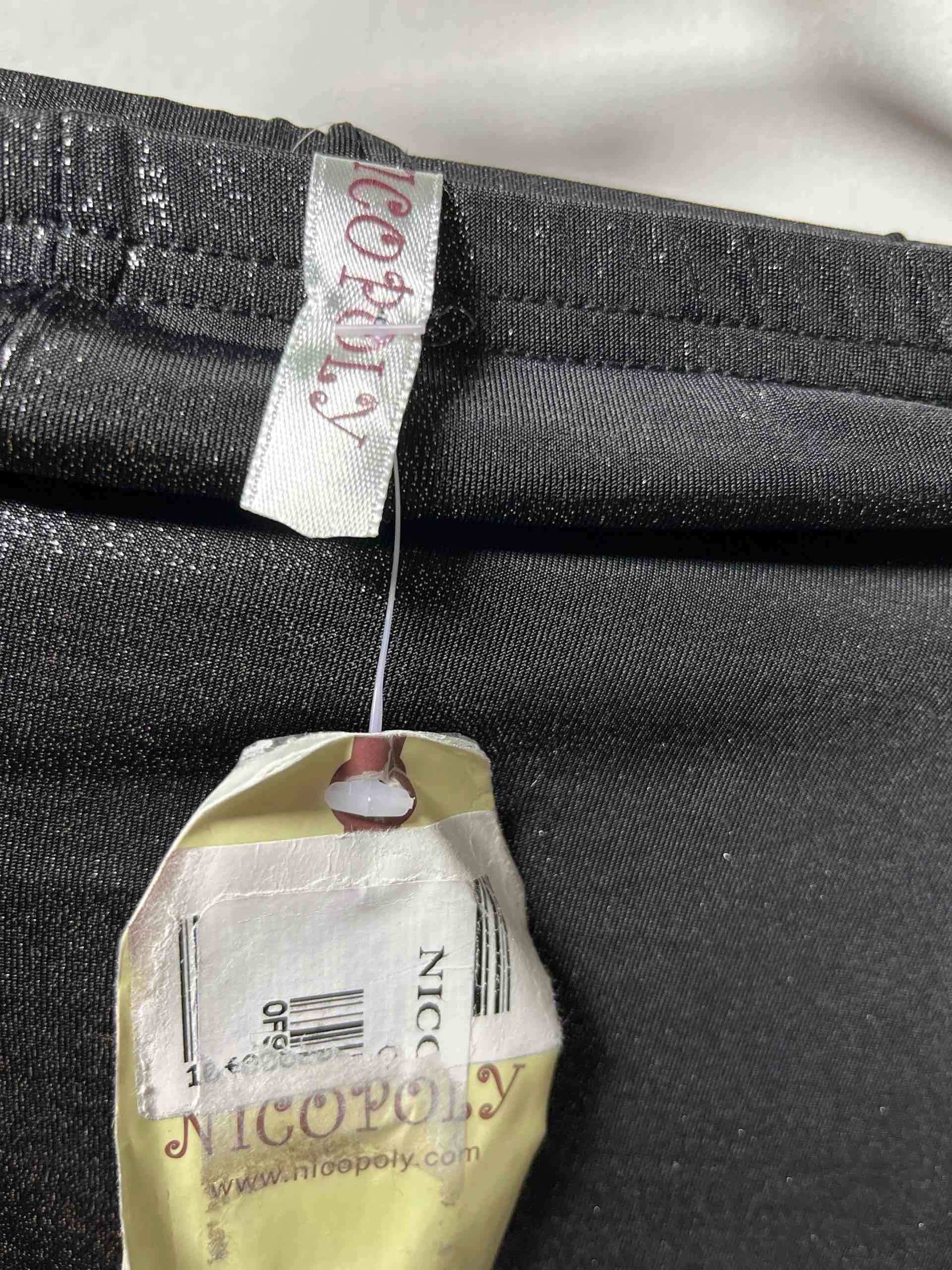 Calzas brillantes negras - miniatura 4