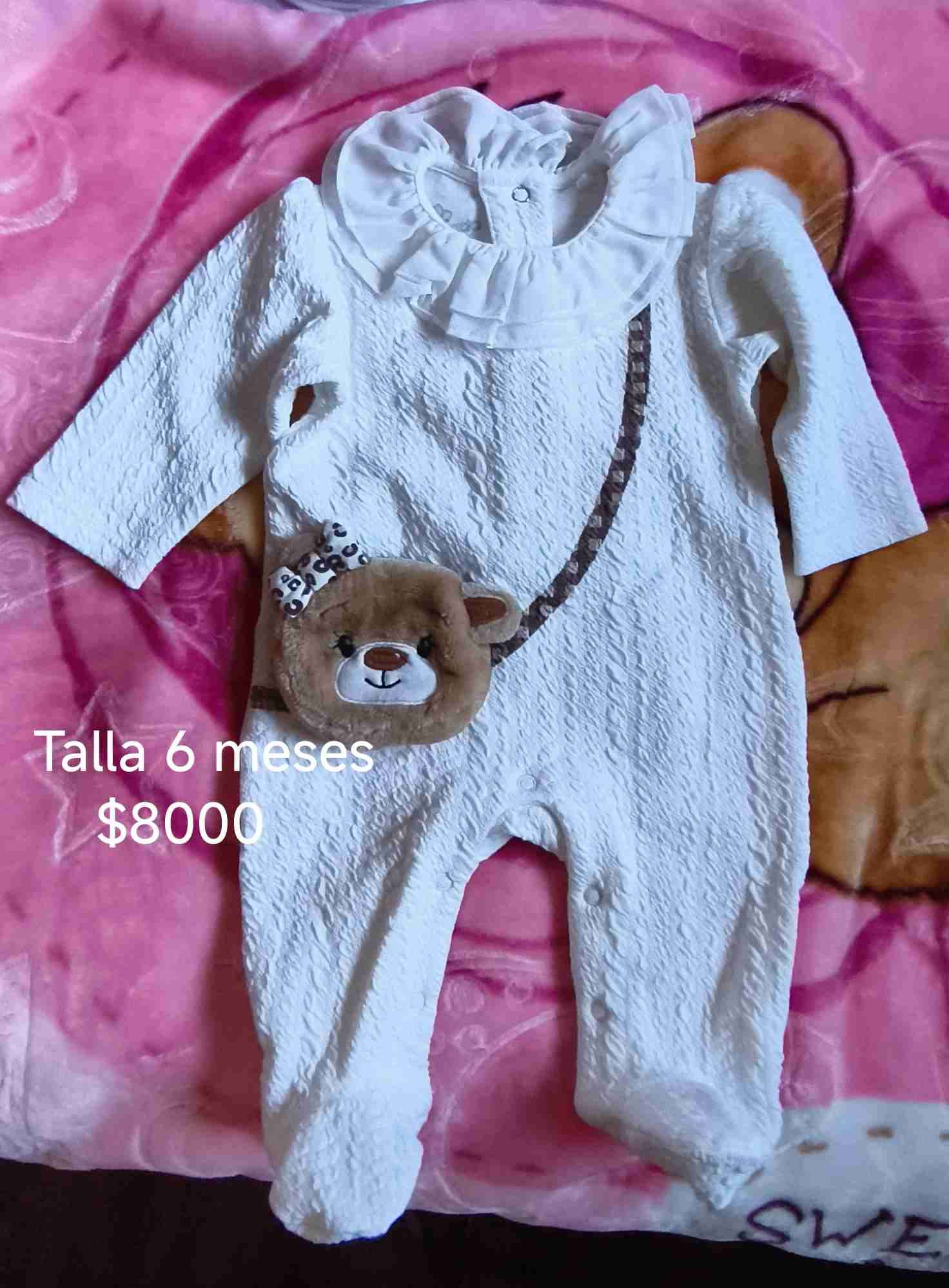 Conjunto bebé rosado 6 meses - miniatura 2
