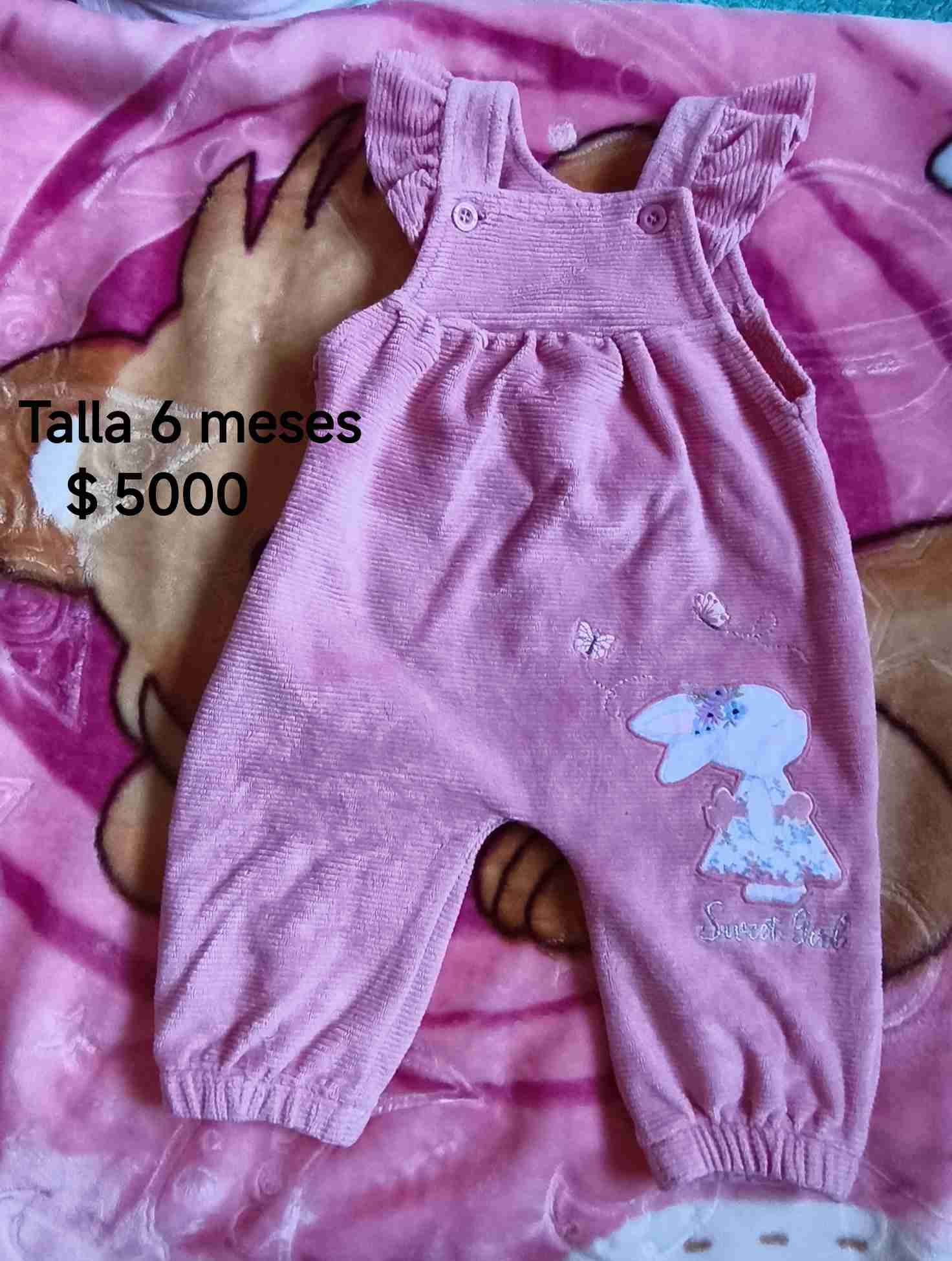 Conjunto bebé rosado 6 meses - miniatura 4