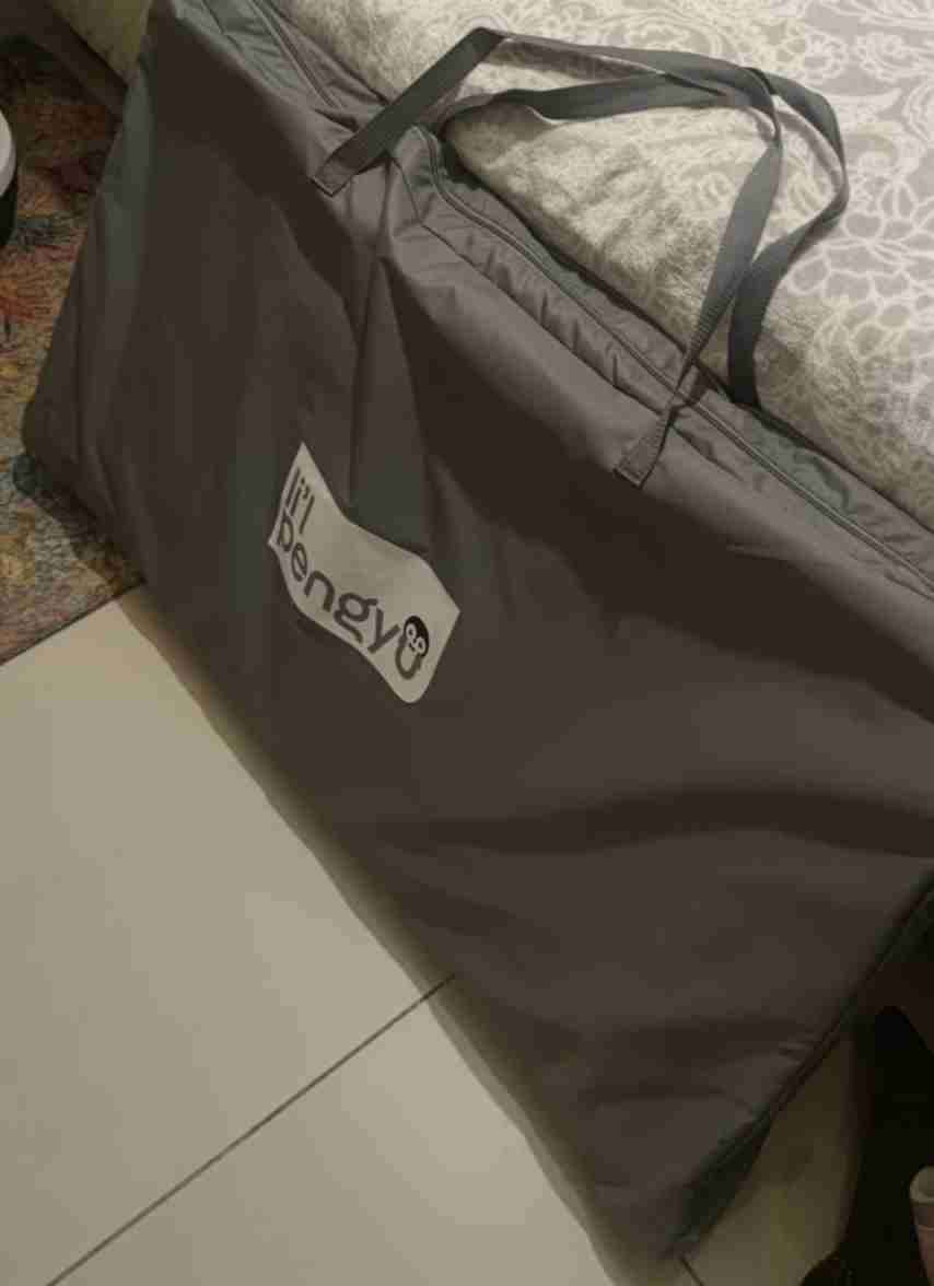 Vendo cuna colecho plegable Lil Pengyu gris - miniatura 3