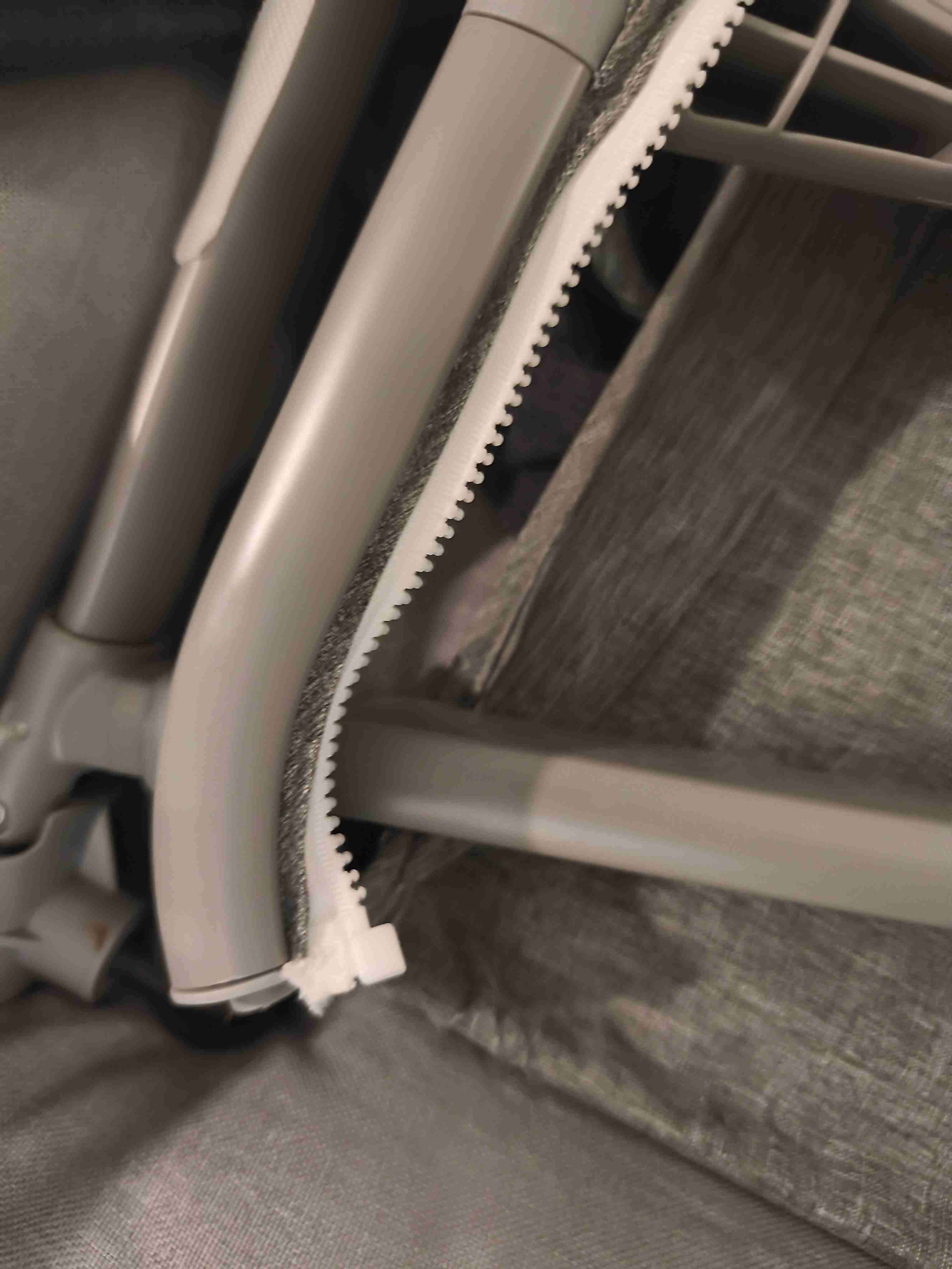 Vendo cuna colecho plegable Lil Pengyu gris - miniatura 6