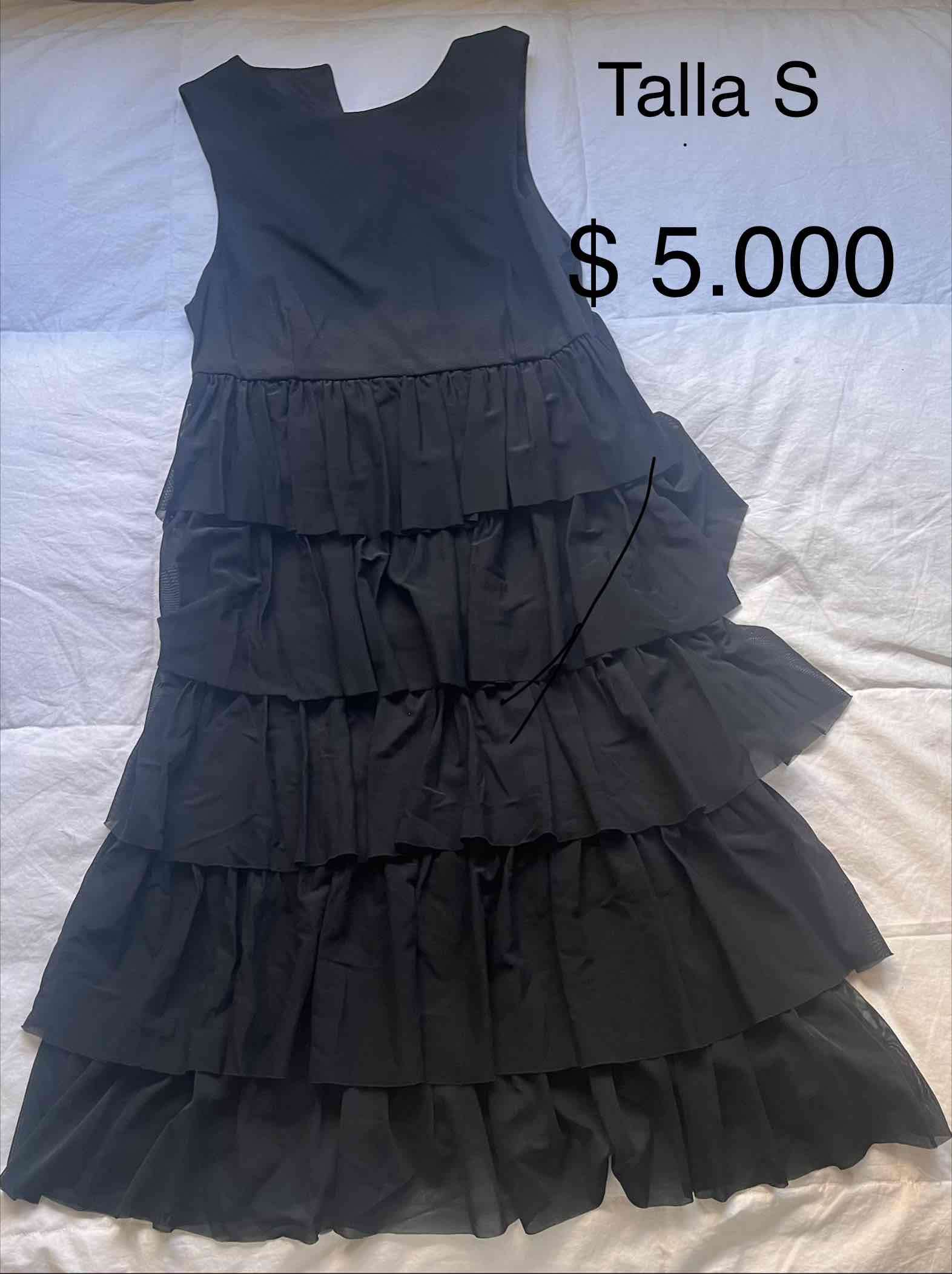 Vestido jeans azul con cordones - miniatura 2