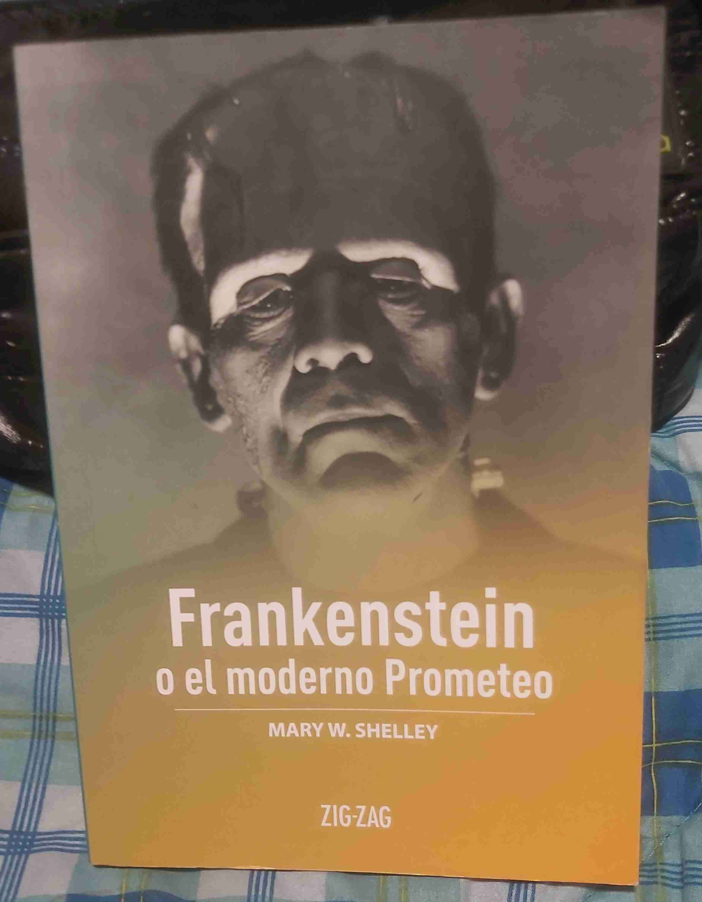 Libro "Frankenstein o el moderno Prometeo"