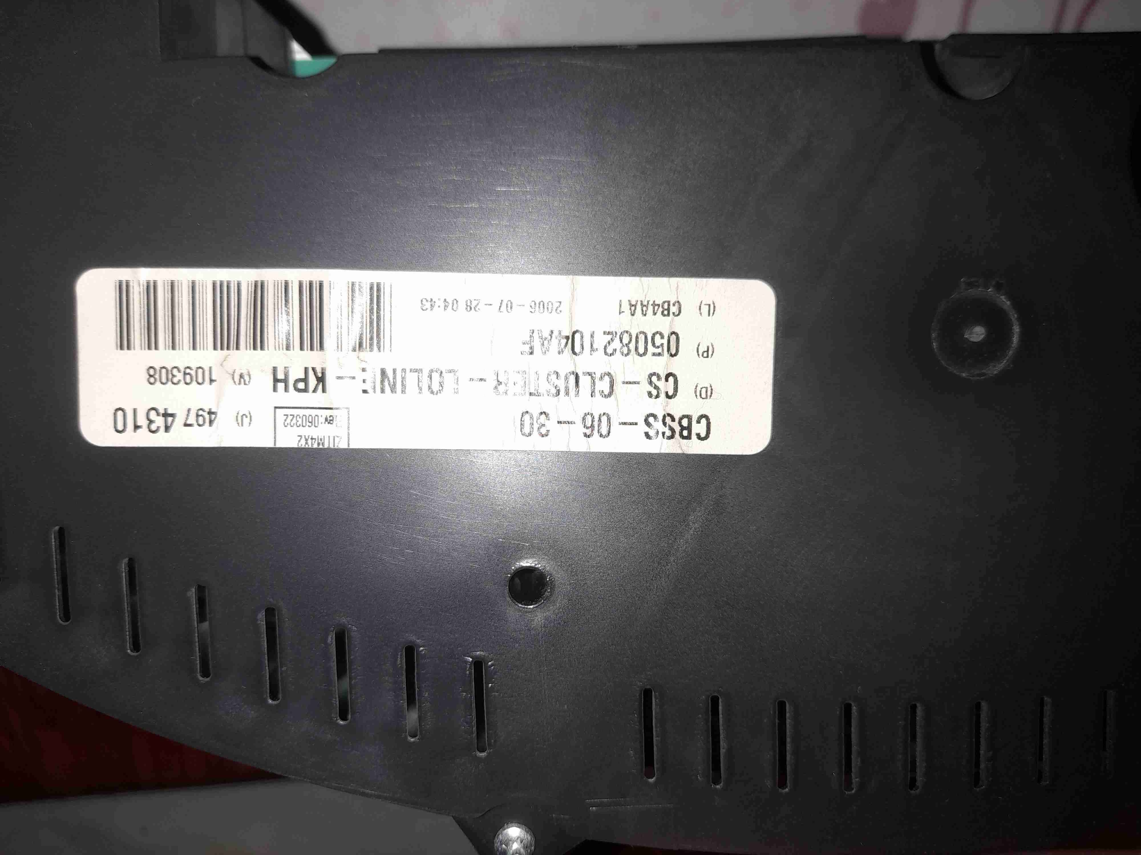 Tablero de instrumentos chrysler pacifica - miniatura 3