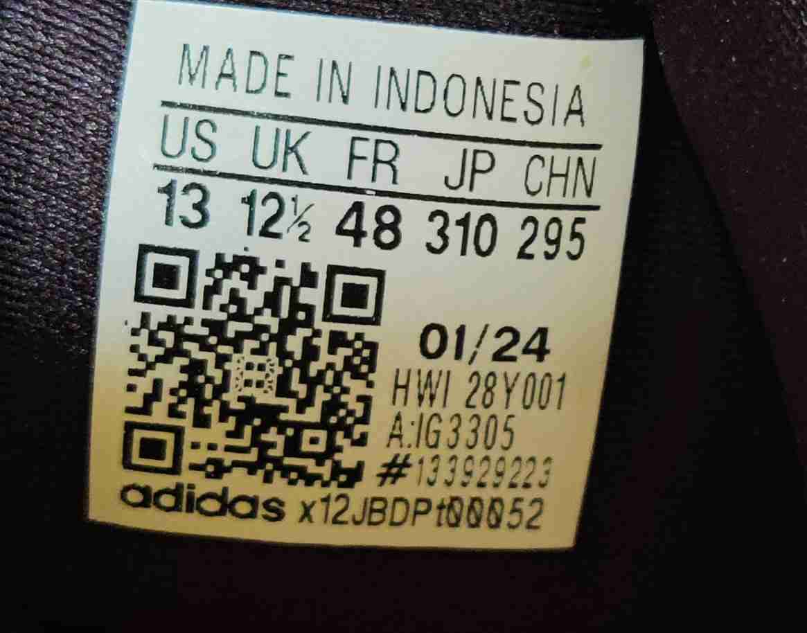 Zapatillas Adidas Negro - miniatura 1