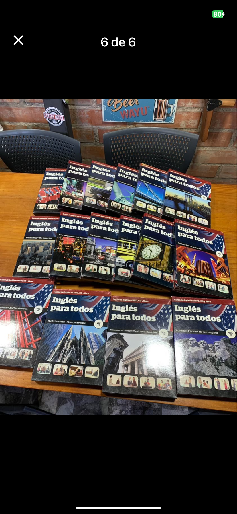 Colección DVD+CD+Libros Inglés ' 16 tomos - miniatura 1
