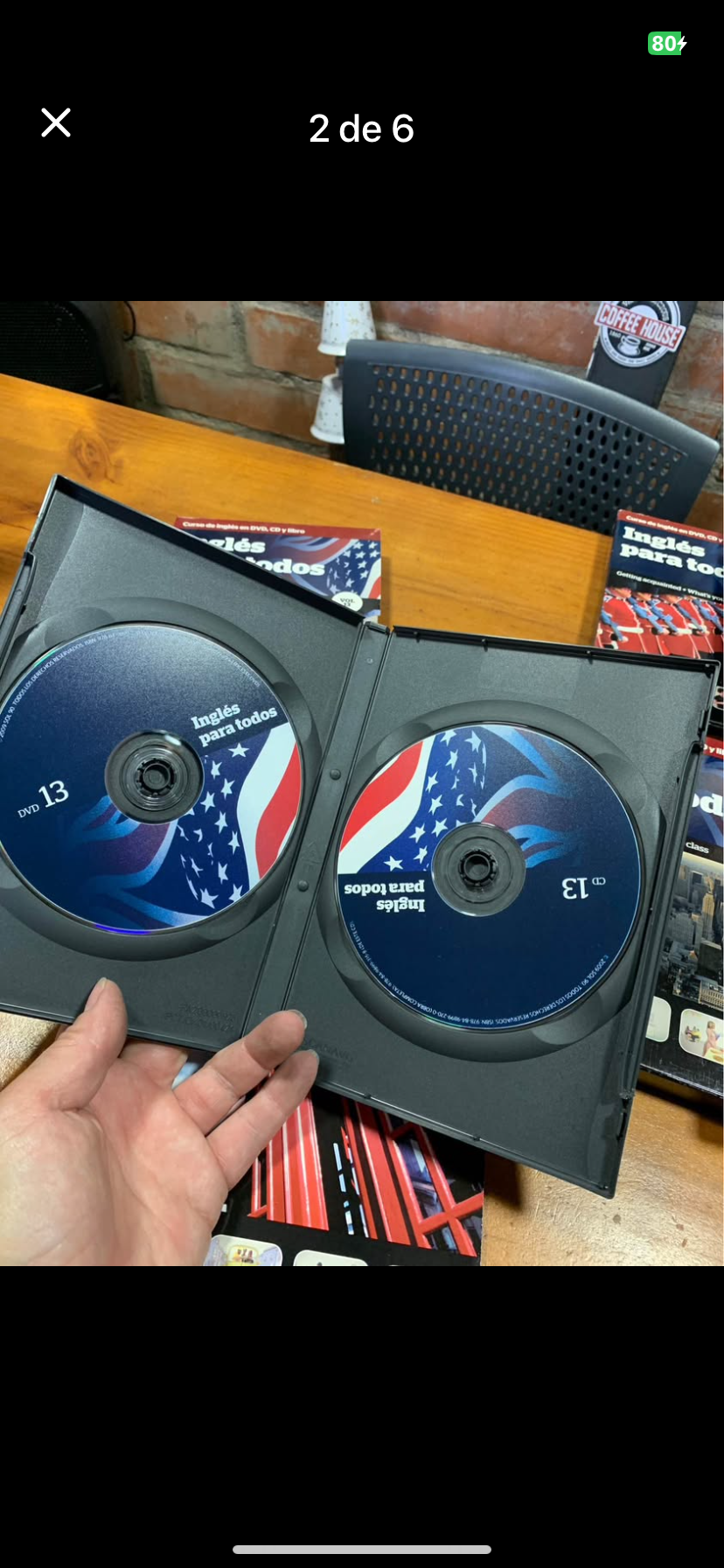 Colección DVD+CD+Libros Inglés ' 16 tomos - miniatura 2