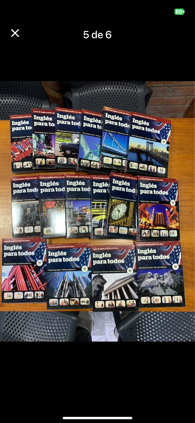 Colección DVD+CD+Libros Inglés ' 16 tomos - miniatura 3