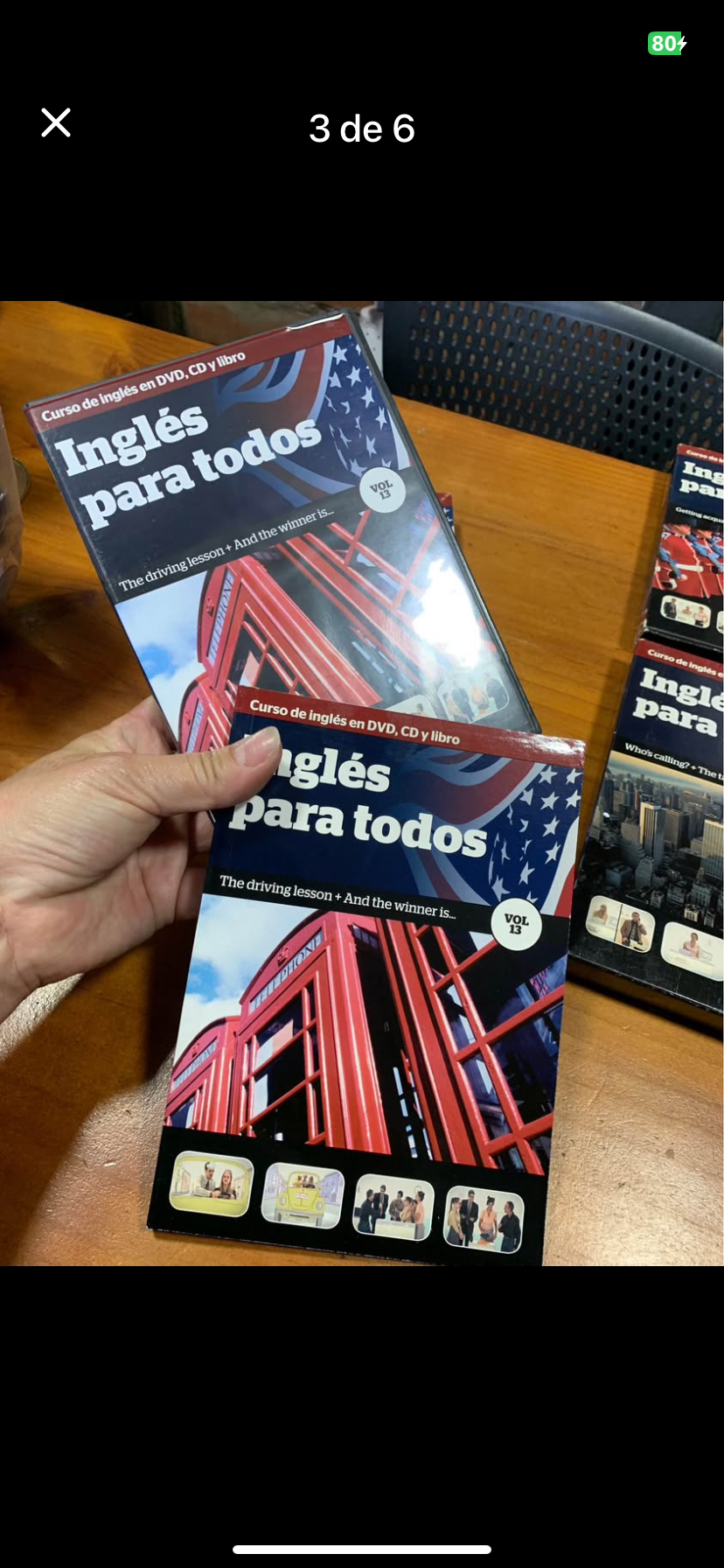 Colección DVD+CD+Libros Inglés ' 16 tomos - miniatura 4