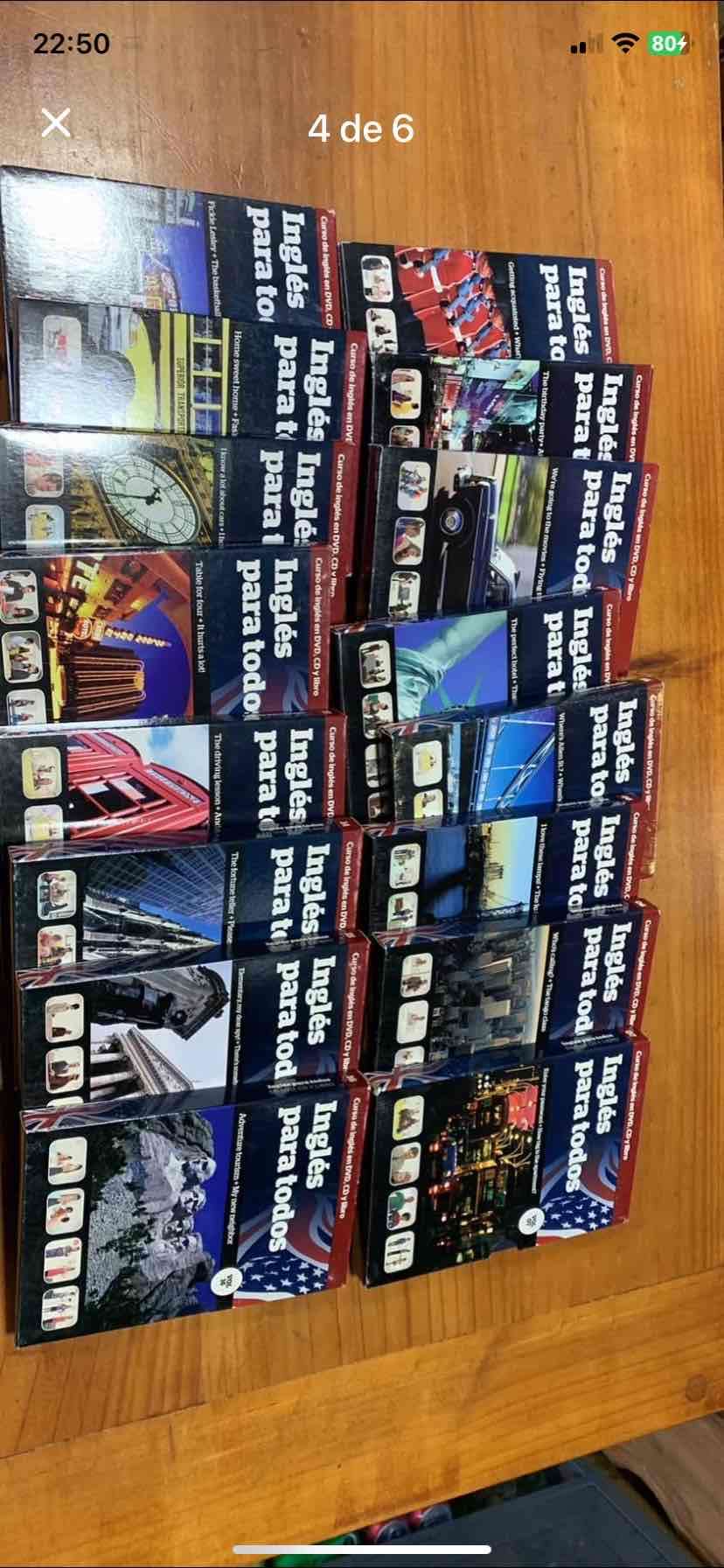 Colección DVD+CD+Libros Inglés ' 16 tomos - miniatura 5