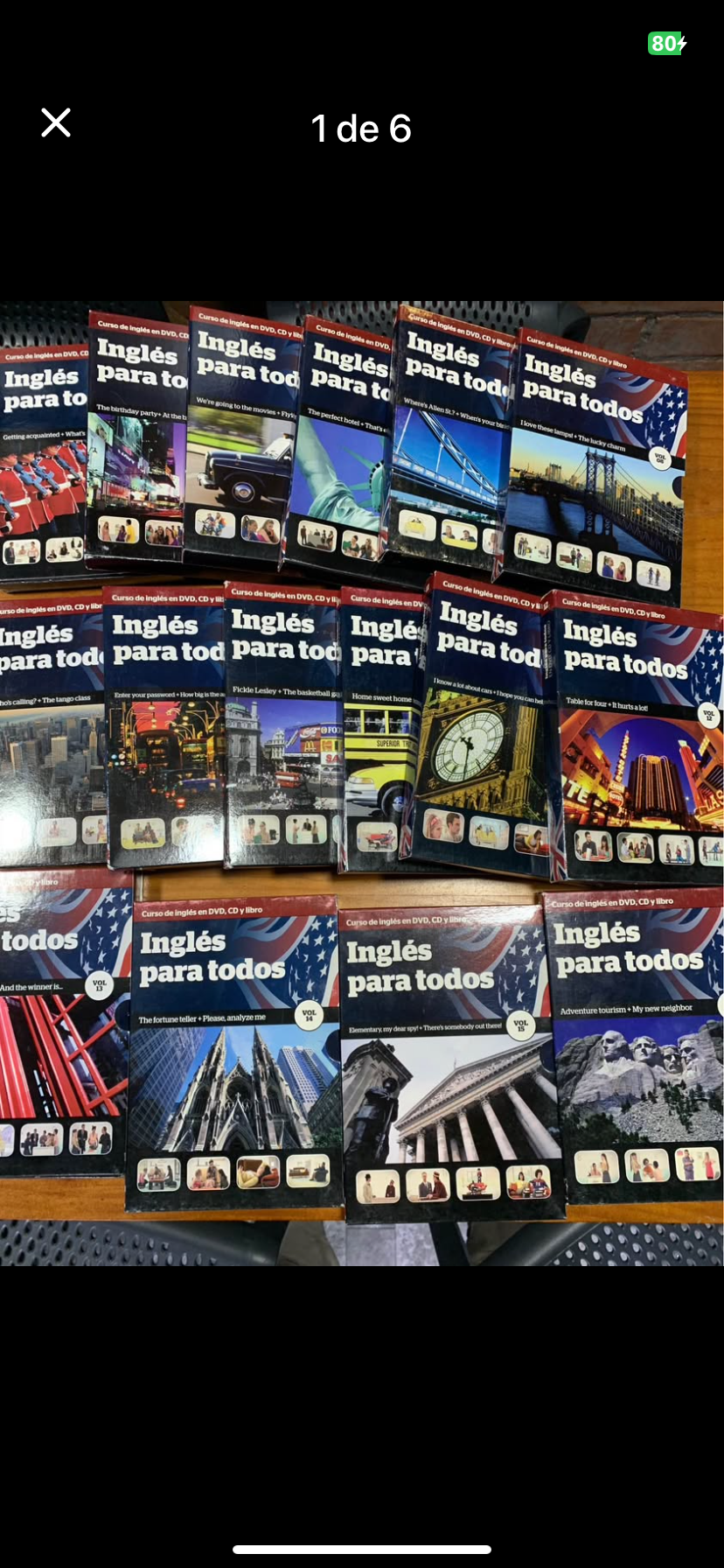 Colección DVD+CD+Libros Inglés ' 16 tomos - miniatura 6