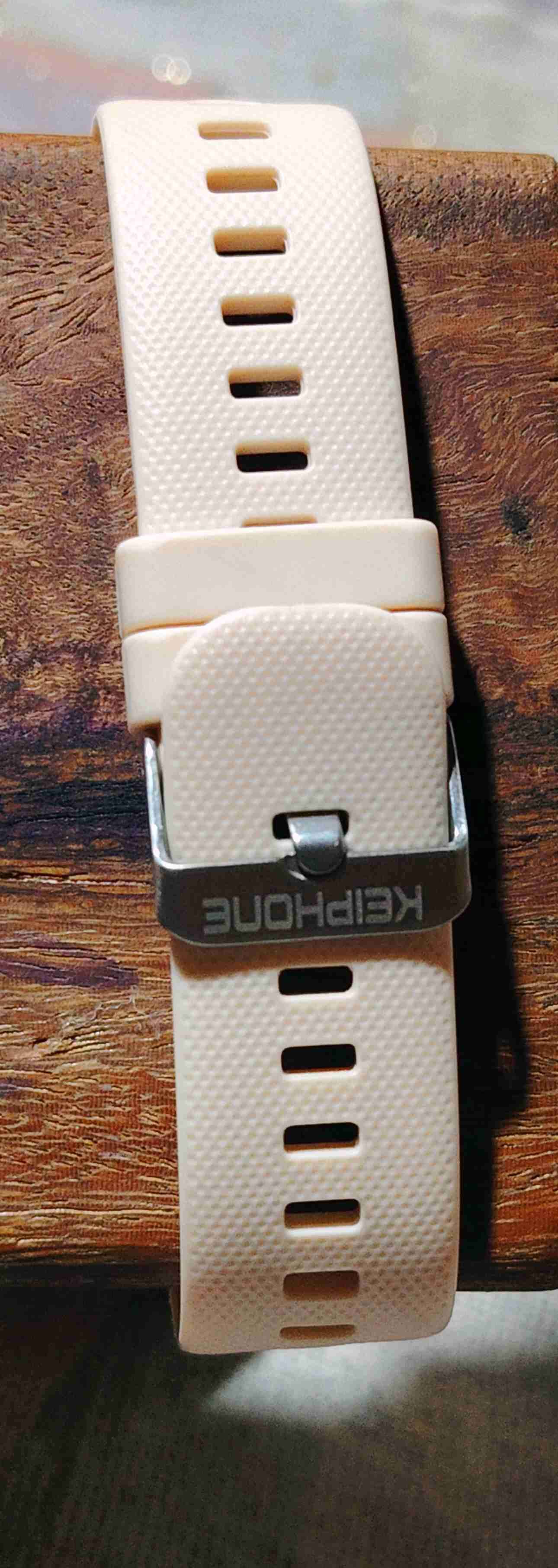 Smartwatch con pulsera rosada - miniatura 3