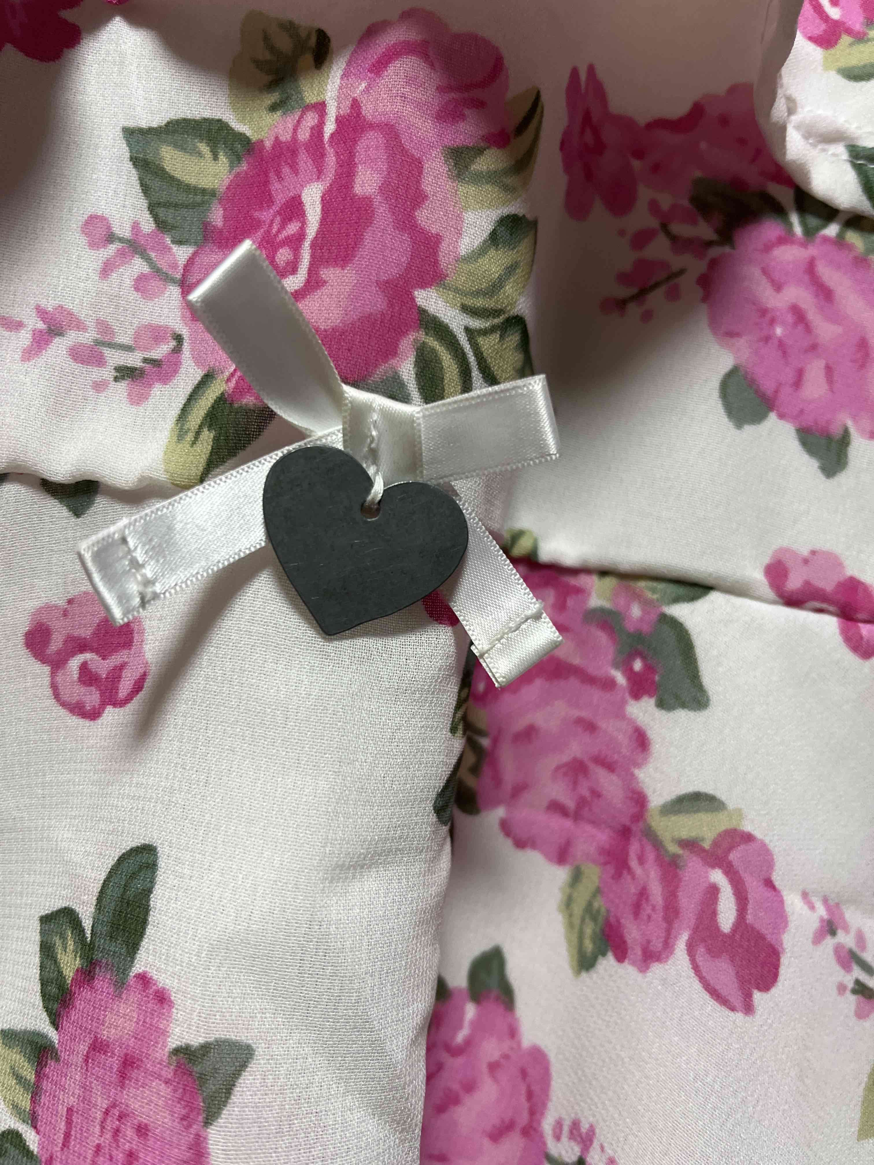 Vestido floral con encaje blanco - miniatura 3