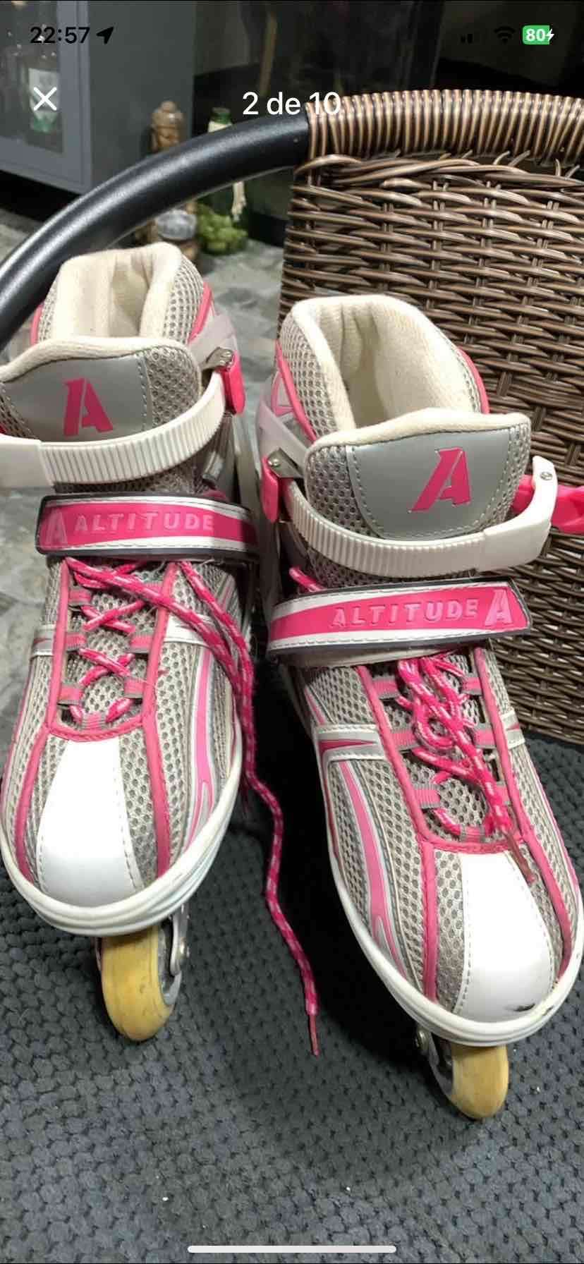 Patines en Linea Regulable del 36 al 39 - miniatura 1