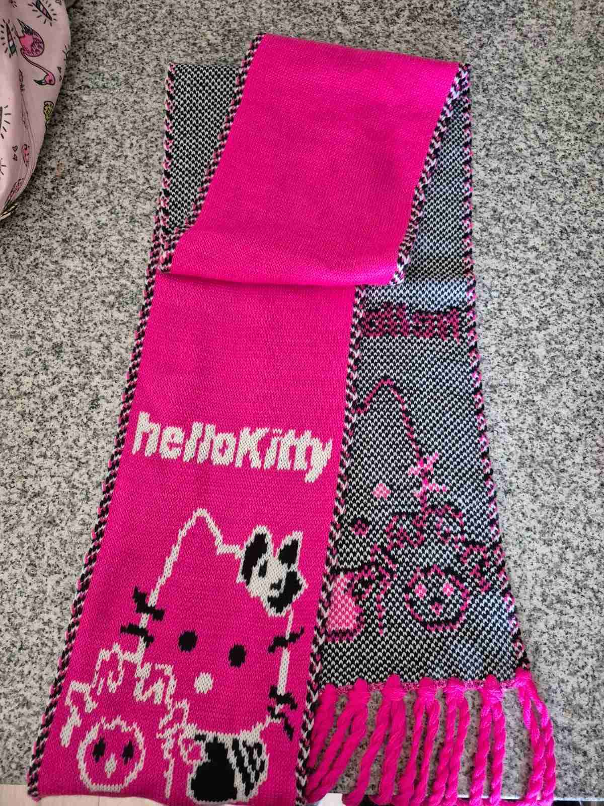 Bufanda Hello Kitty rosada - miniatura 4