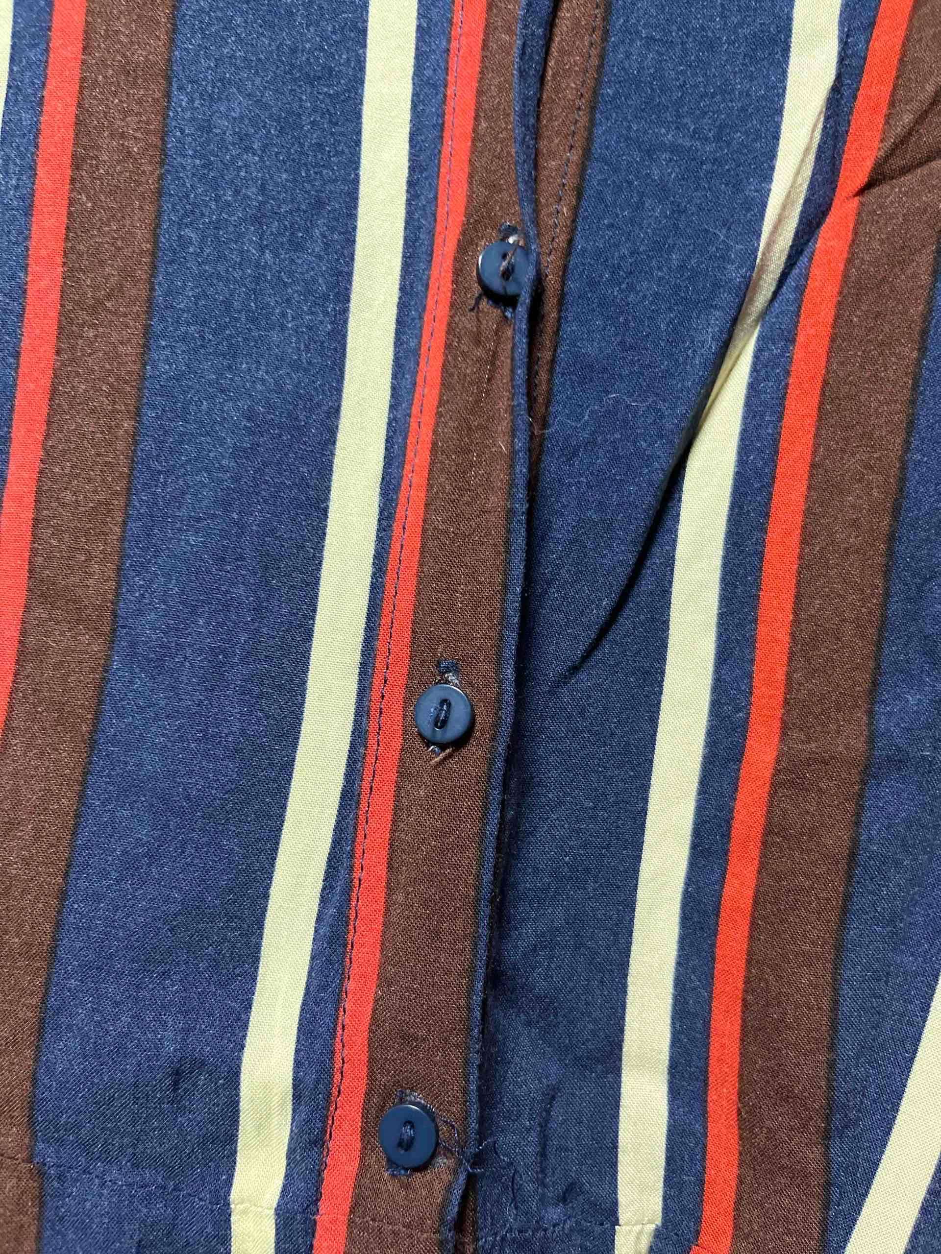 Vestido a rayas multicolor - miniatura 3