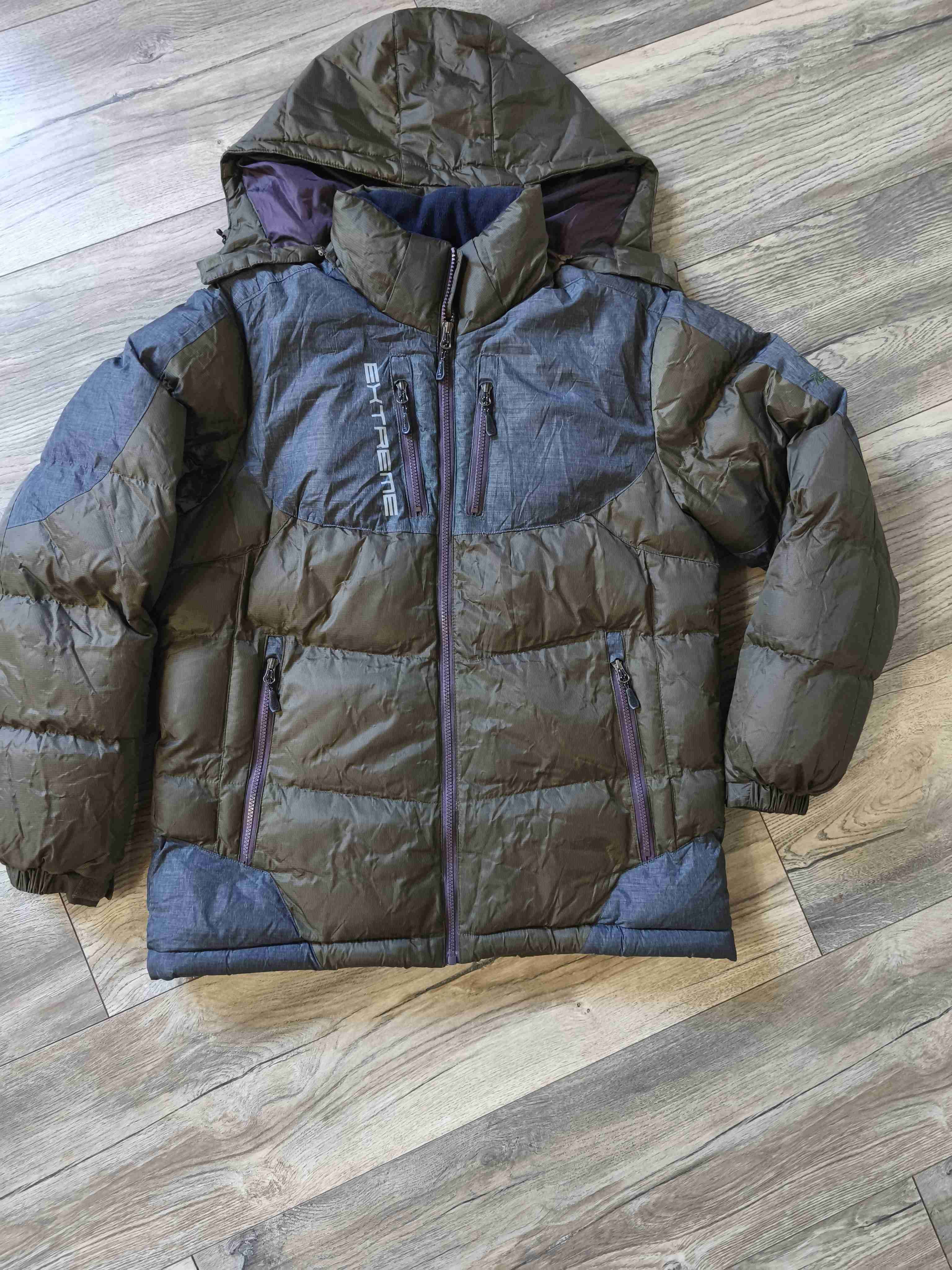 Chaqueta impermeable verde - miniatura 1