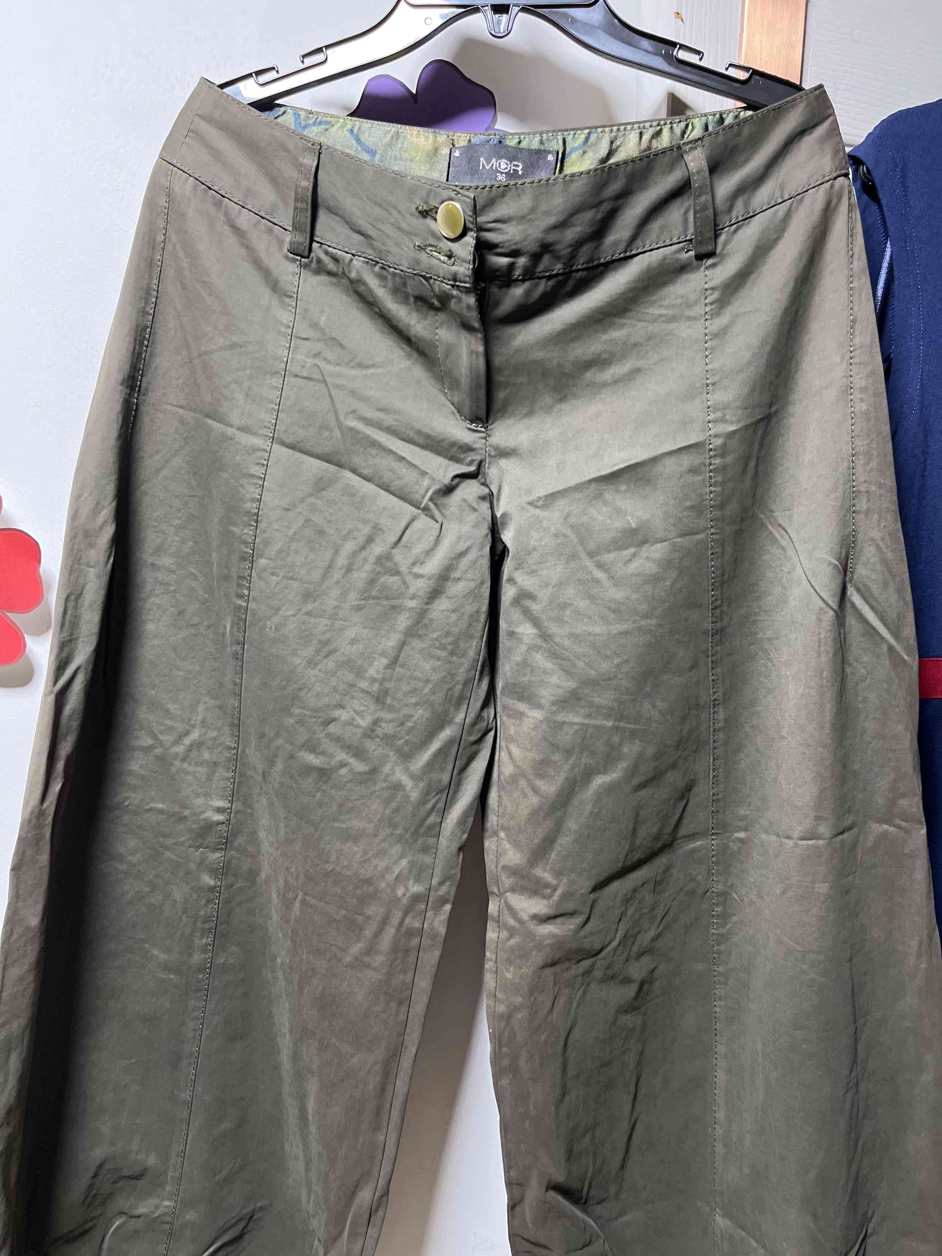 Pantalones capri verdes - miniatura 1