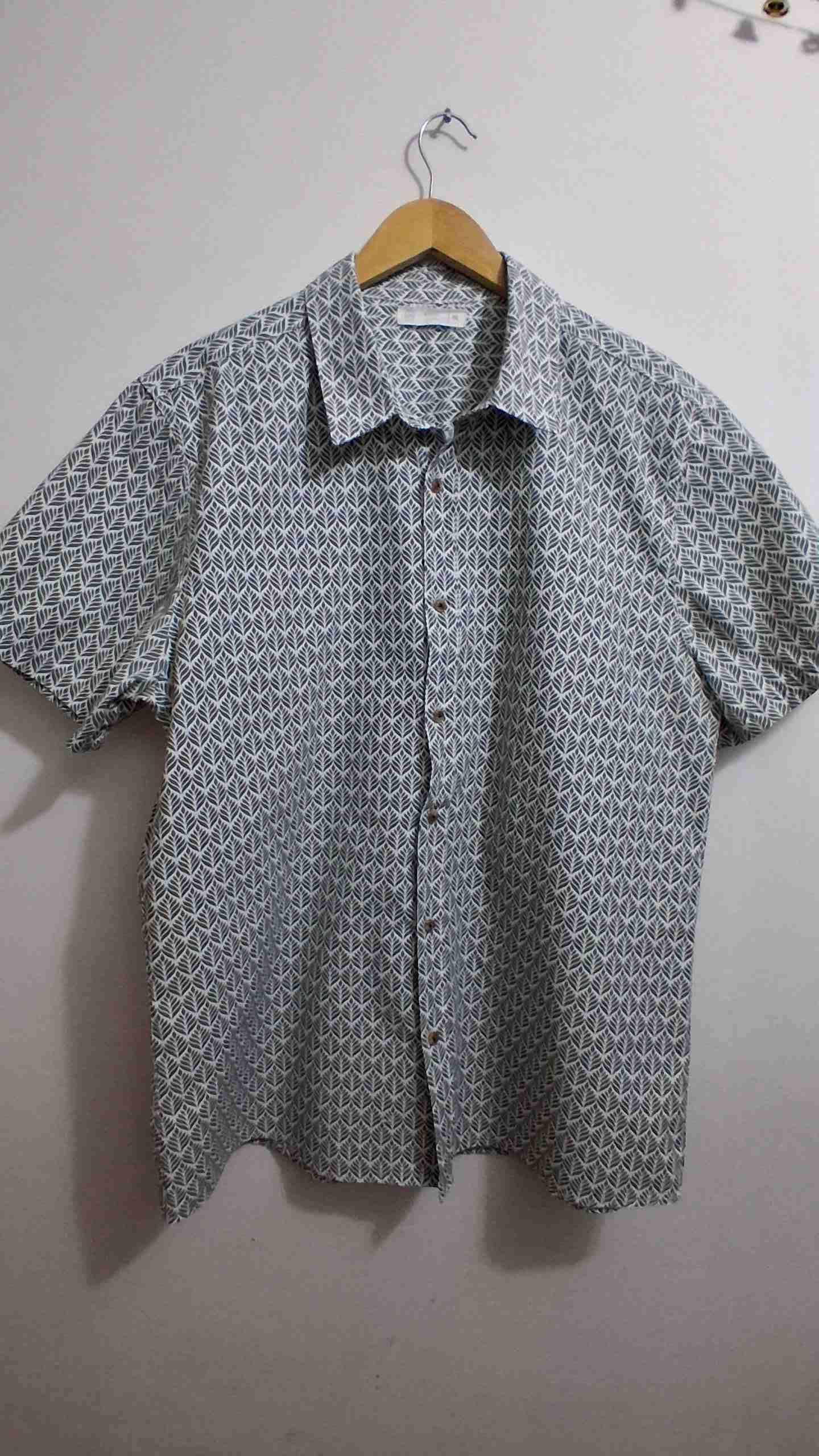 Camisa estampada manga corta - miniatura 1