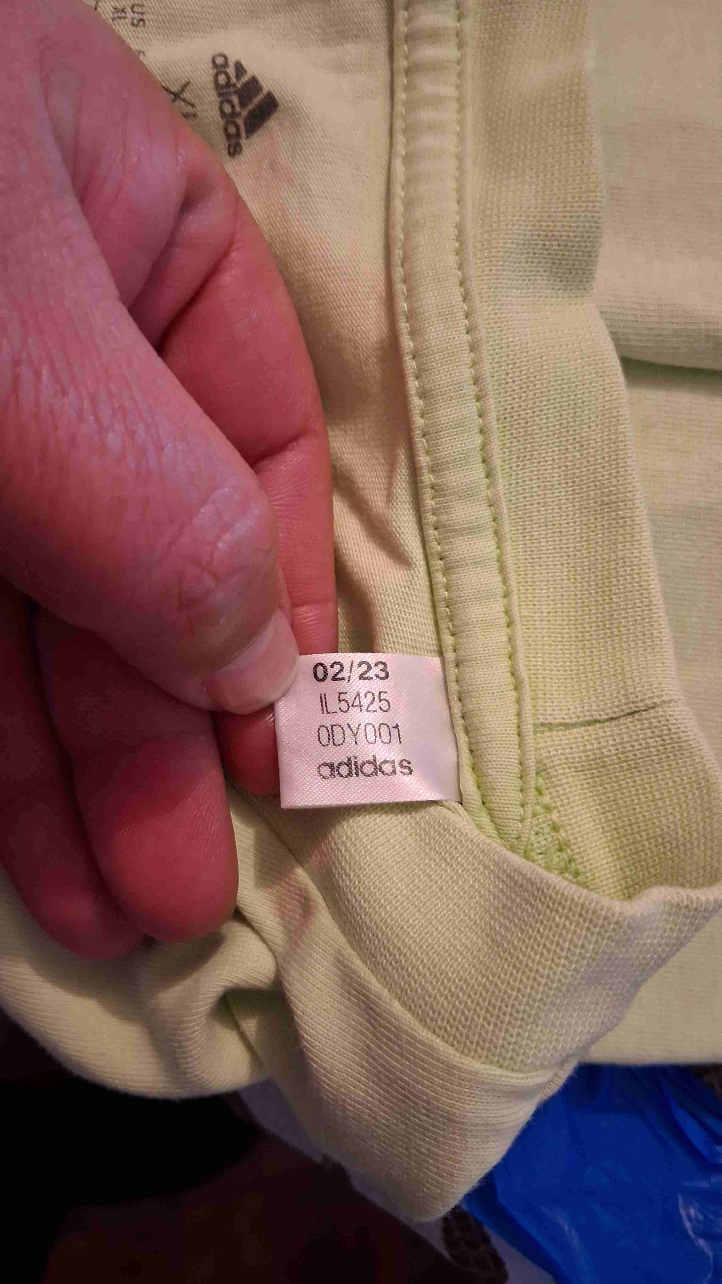 Polera verde neón Adidas talla XL. Consulte!! - miniatura 3