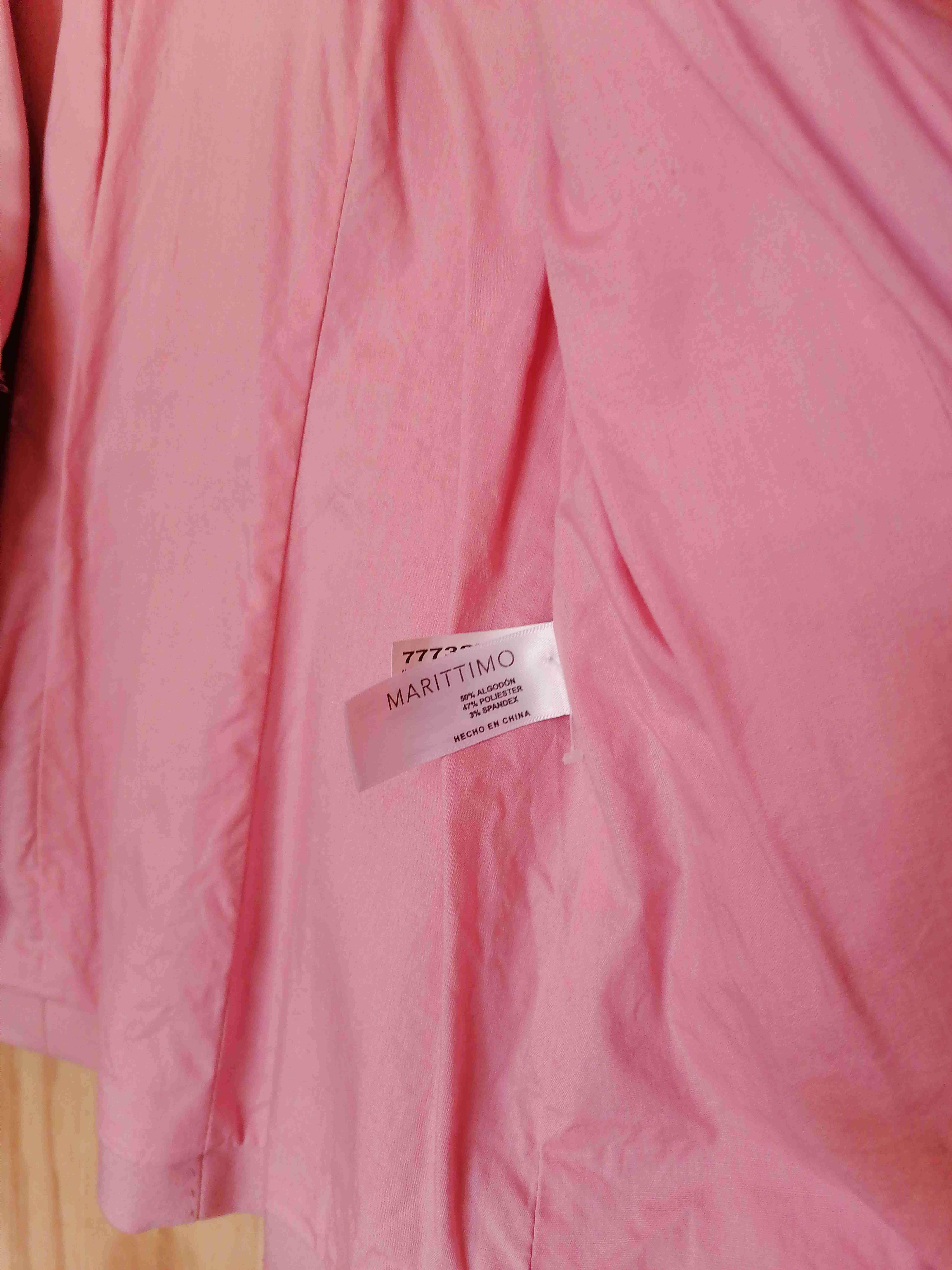 Blazer rosado Marítimo Talla 40 - miniatura 5