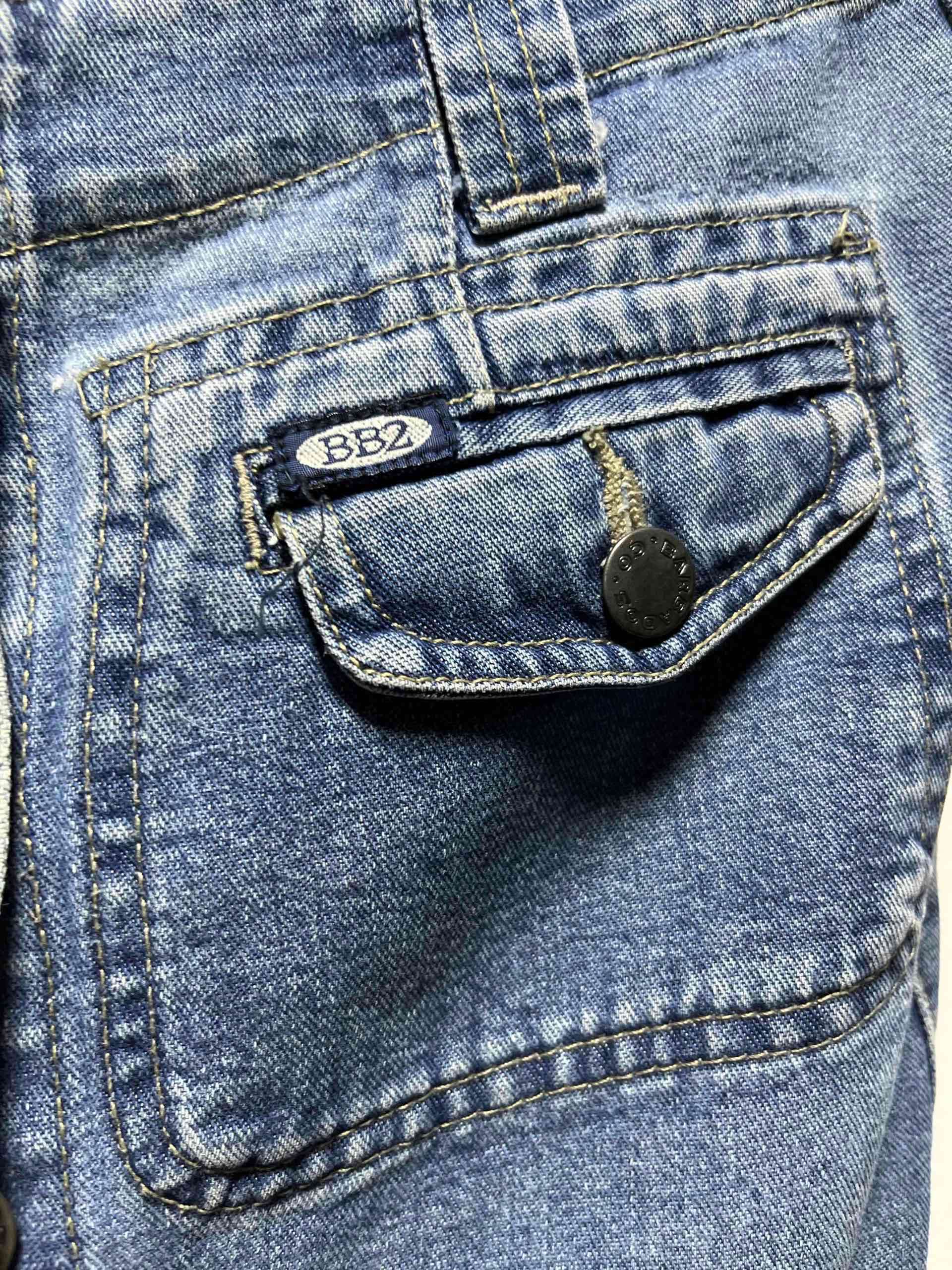 Falda larga de mezclilla azul - miniatura 2