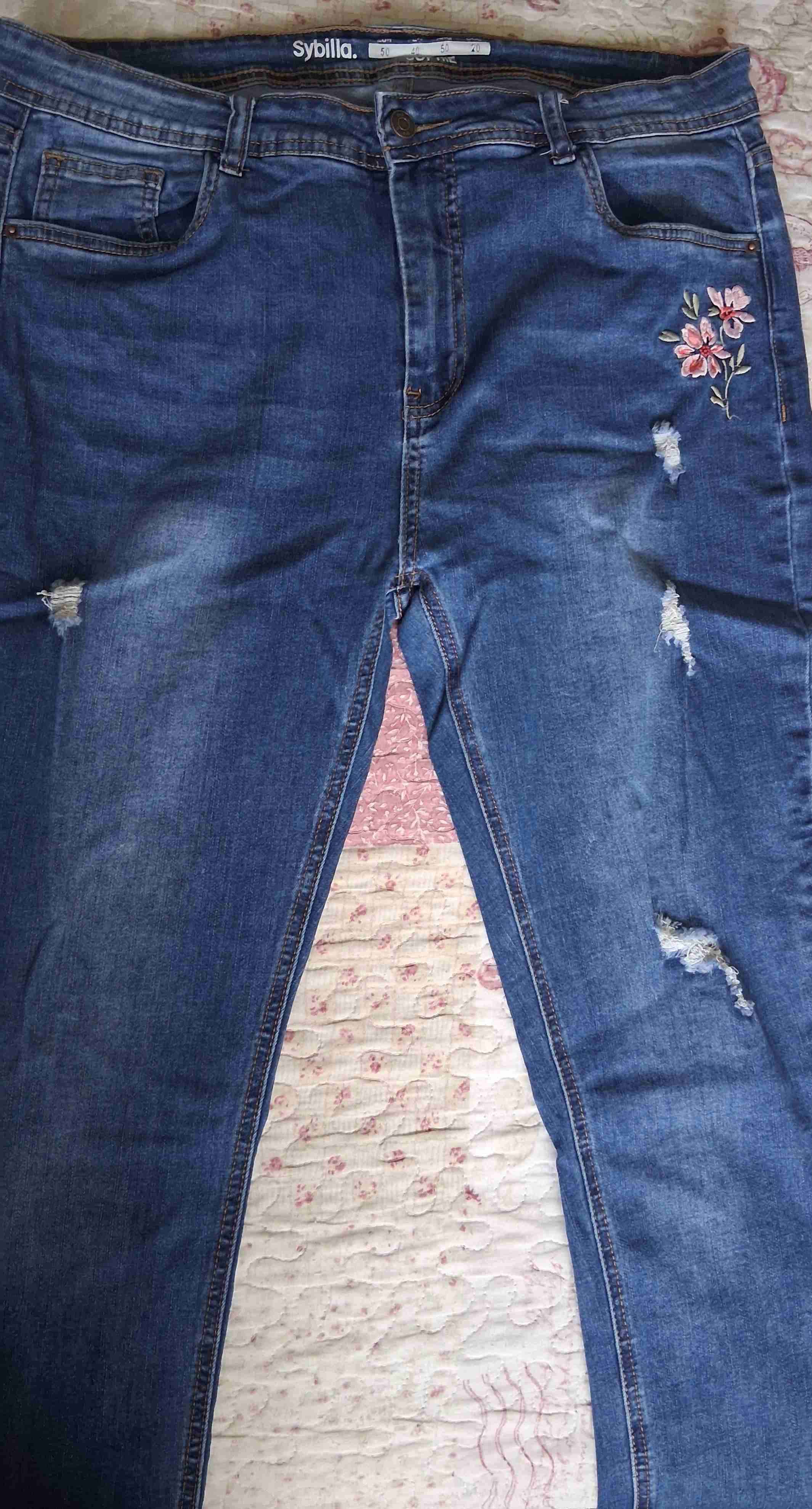 Pantalón  Sybilla talla 50 elásticado.Poco uso - miniatura 2