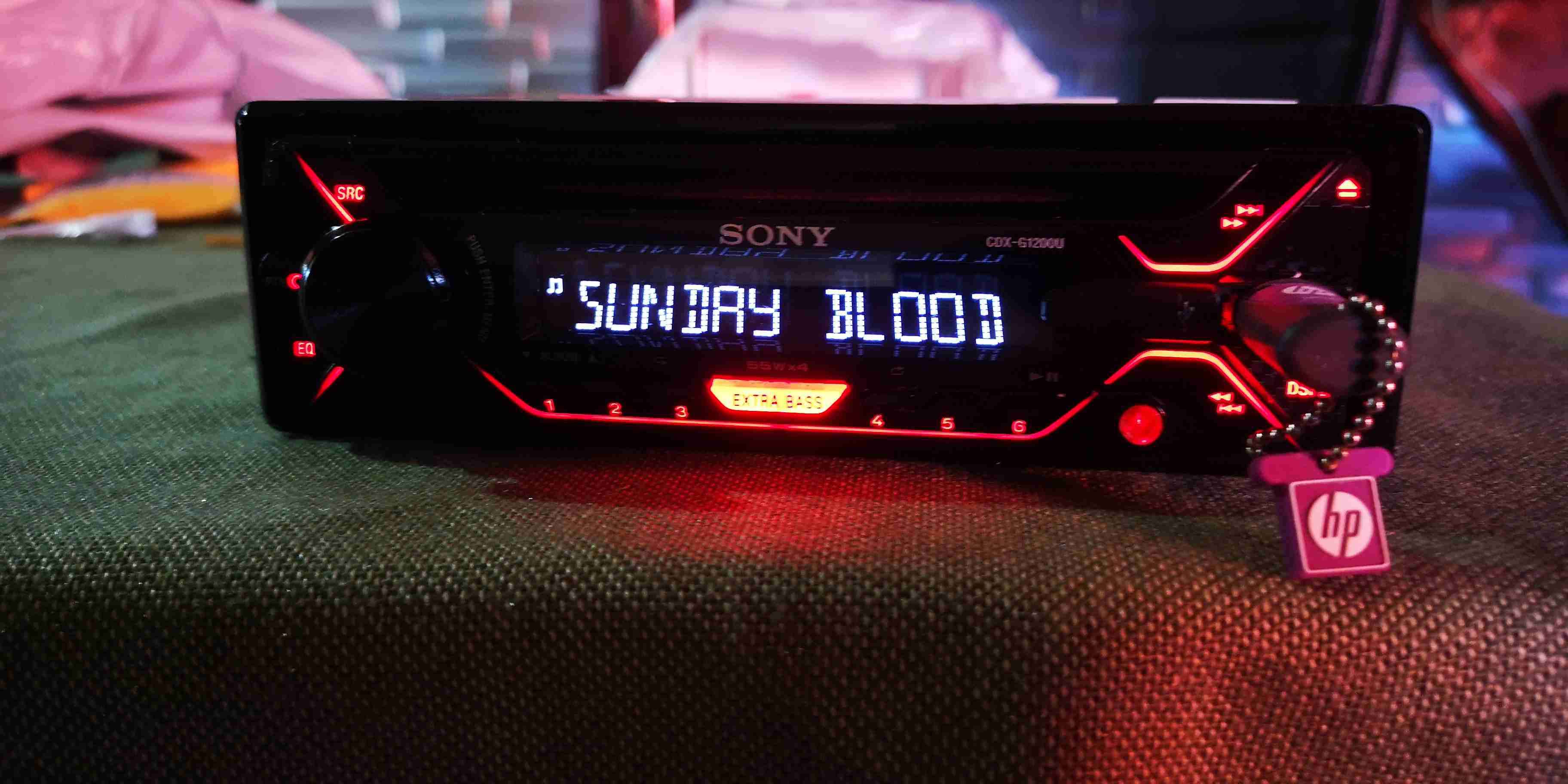 Radio Sony CDX G1200U