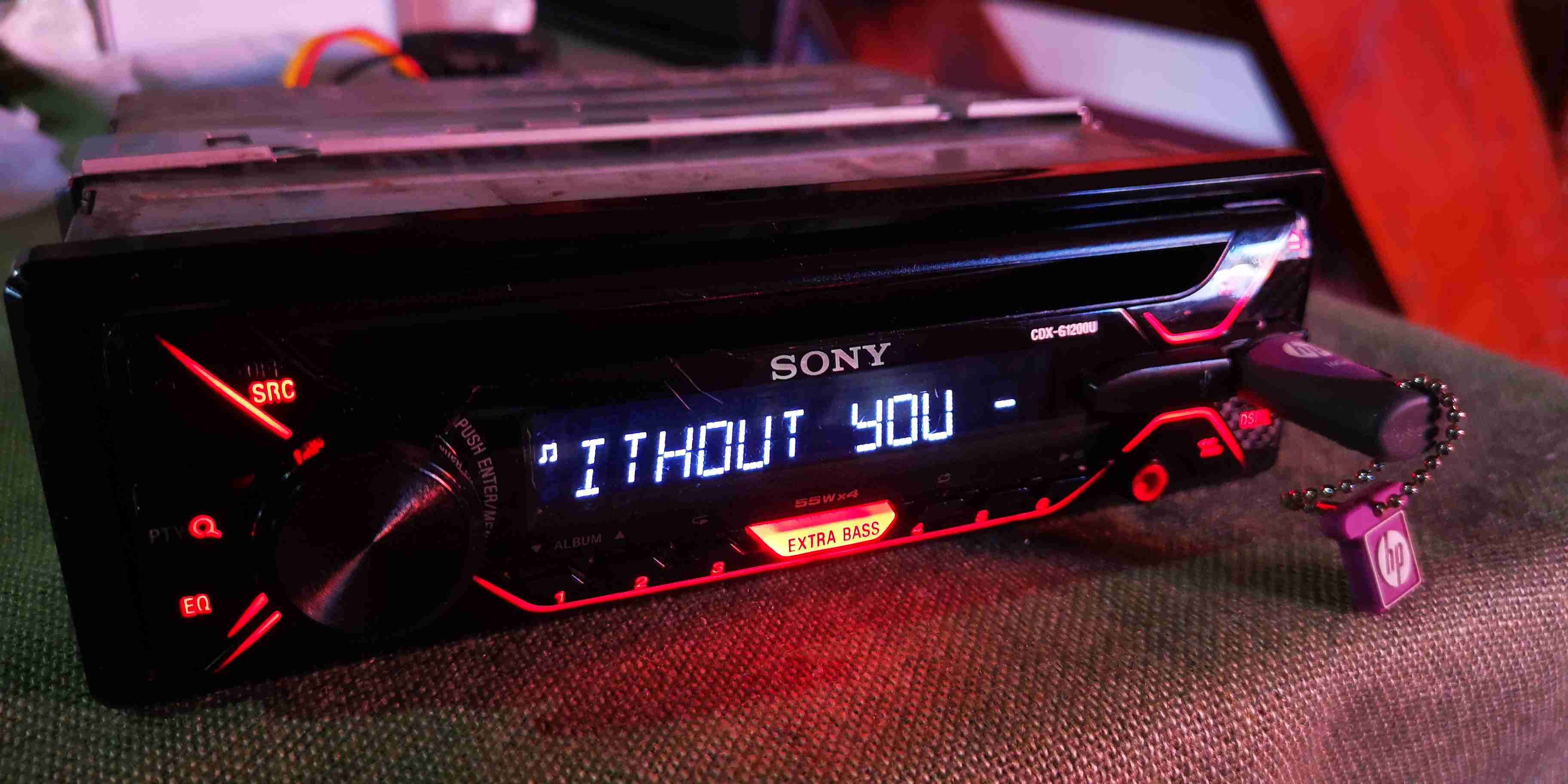 Radio Sony CDX G1200U - miniatura 3