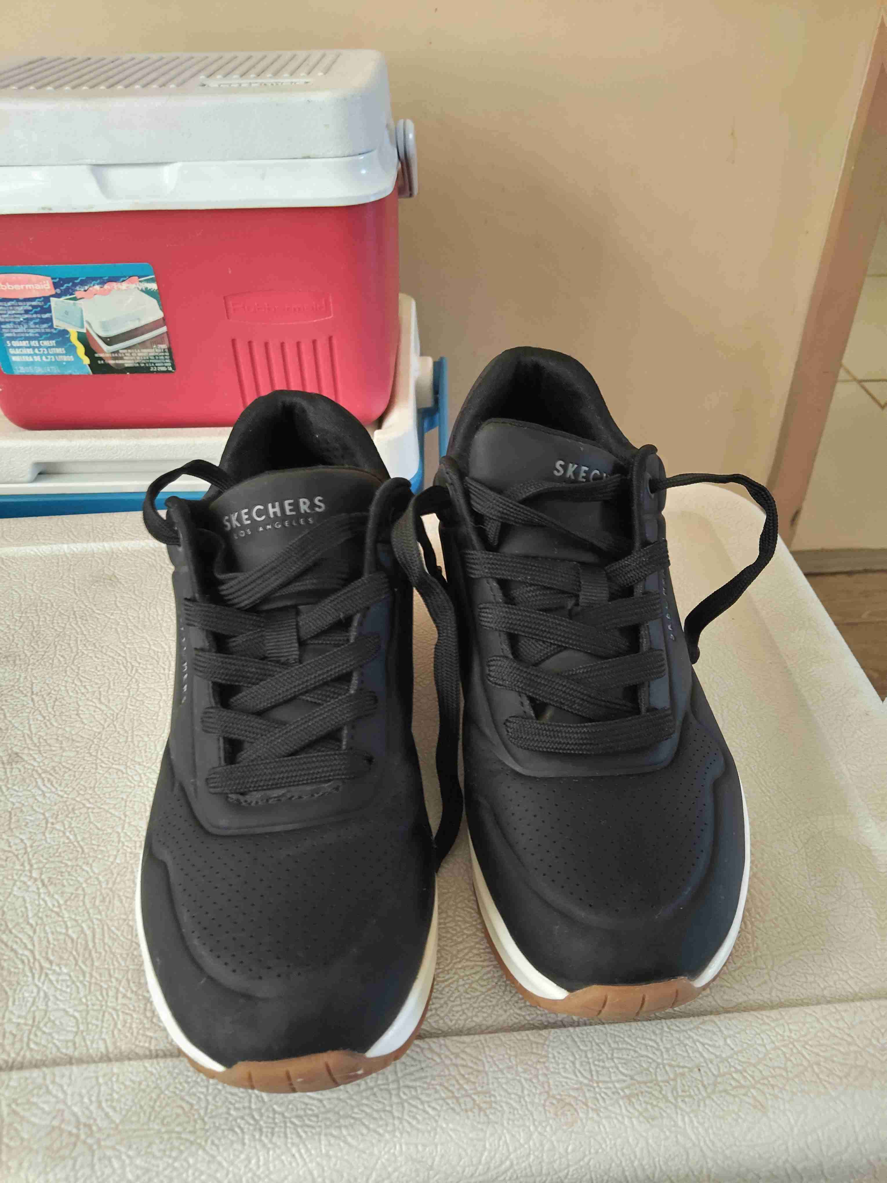 Zapatillas negras Skechers - miniatura 1