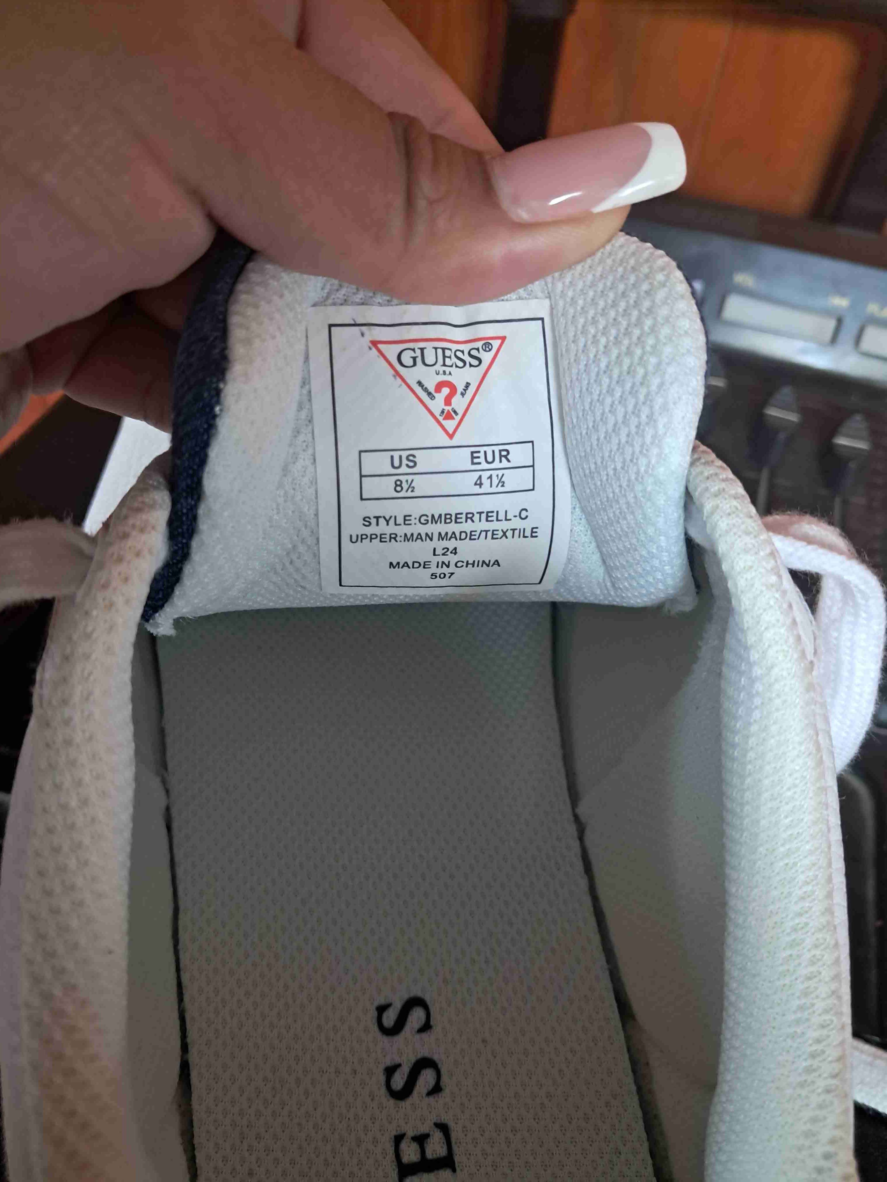 Zapatillas blancas Guess - miniatura 5