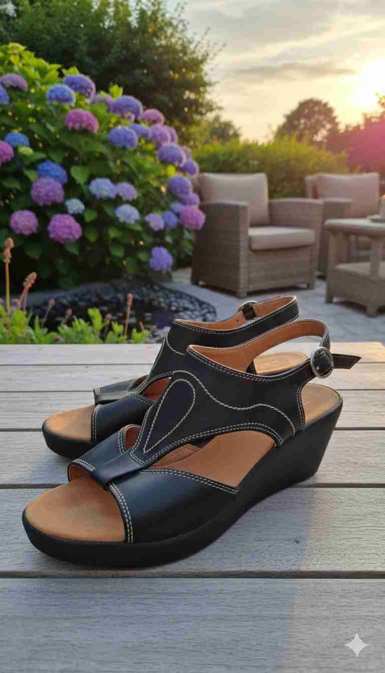 Sandalias de tacón negras - miniatura 5