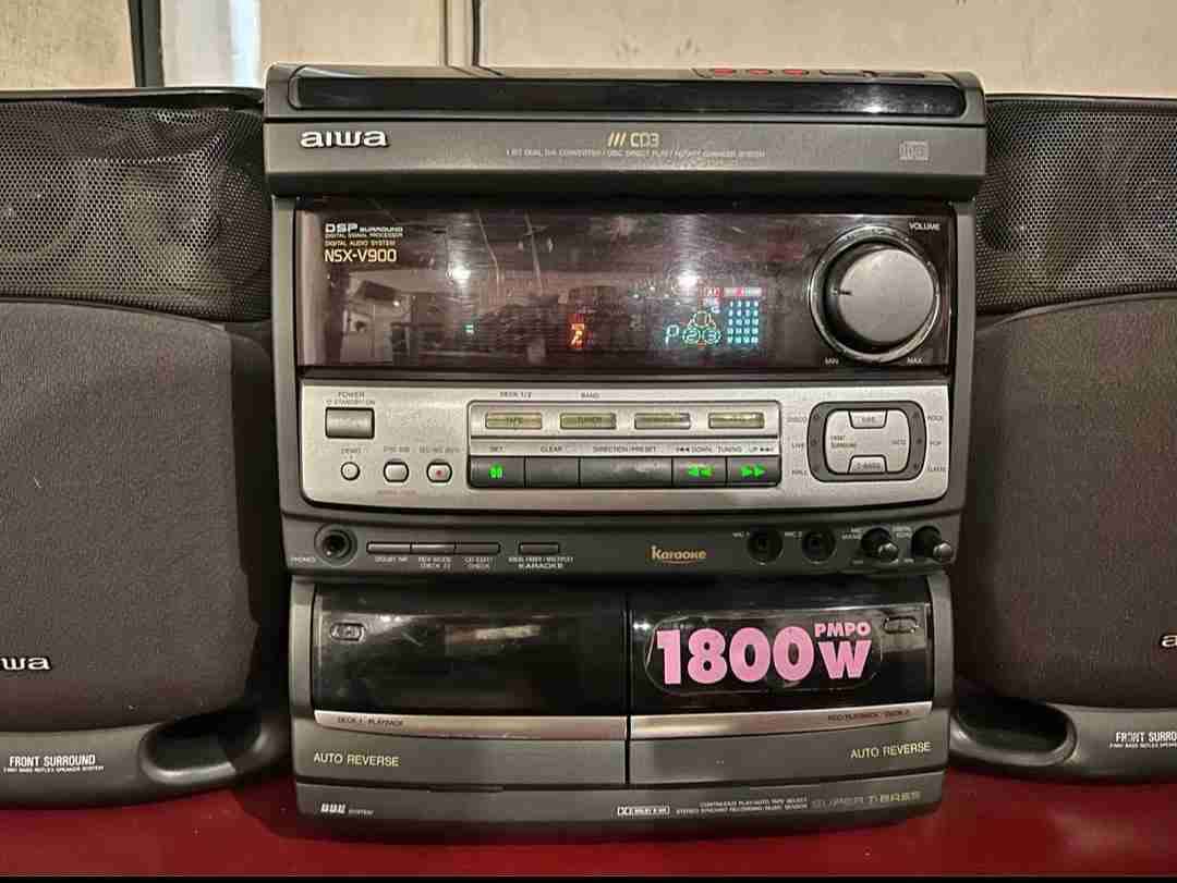 Equipo de sonido Aiwa 1800W - miniatura 2