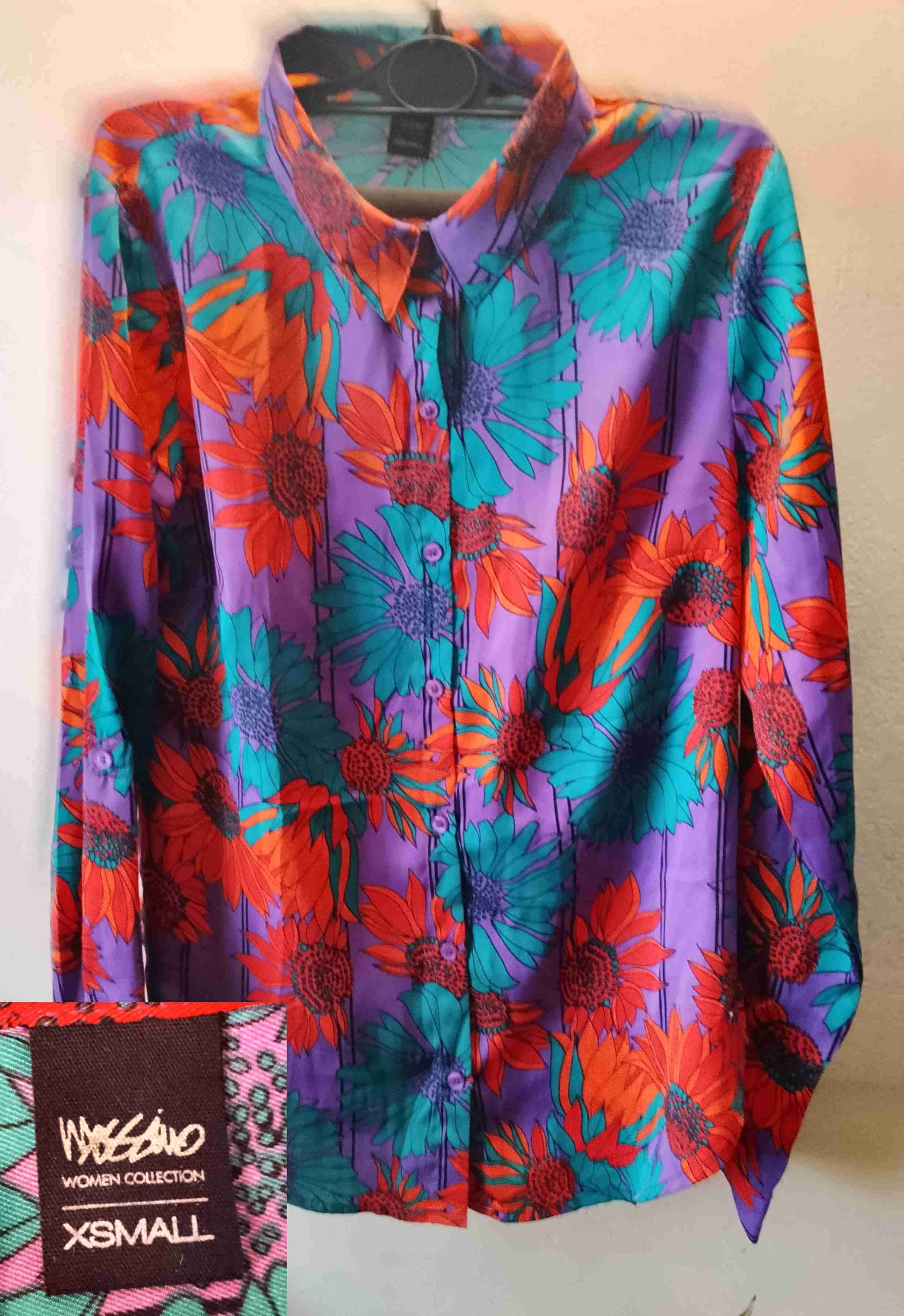 Blusa floral Massimo XS