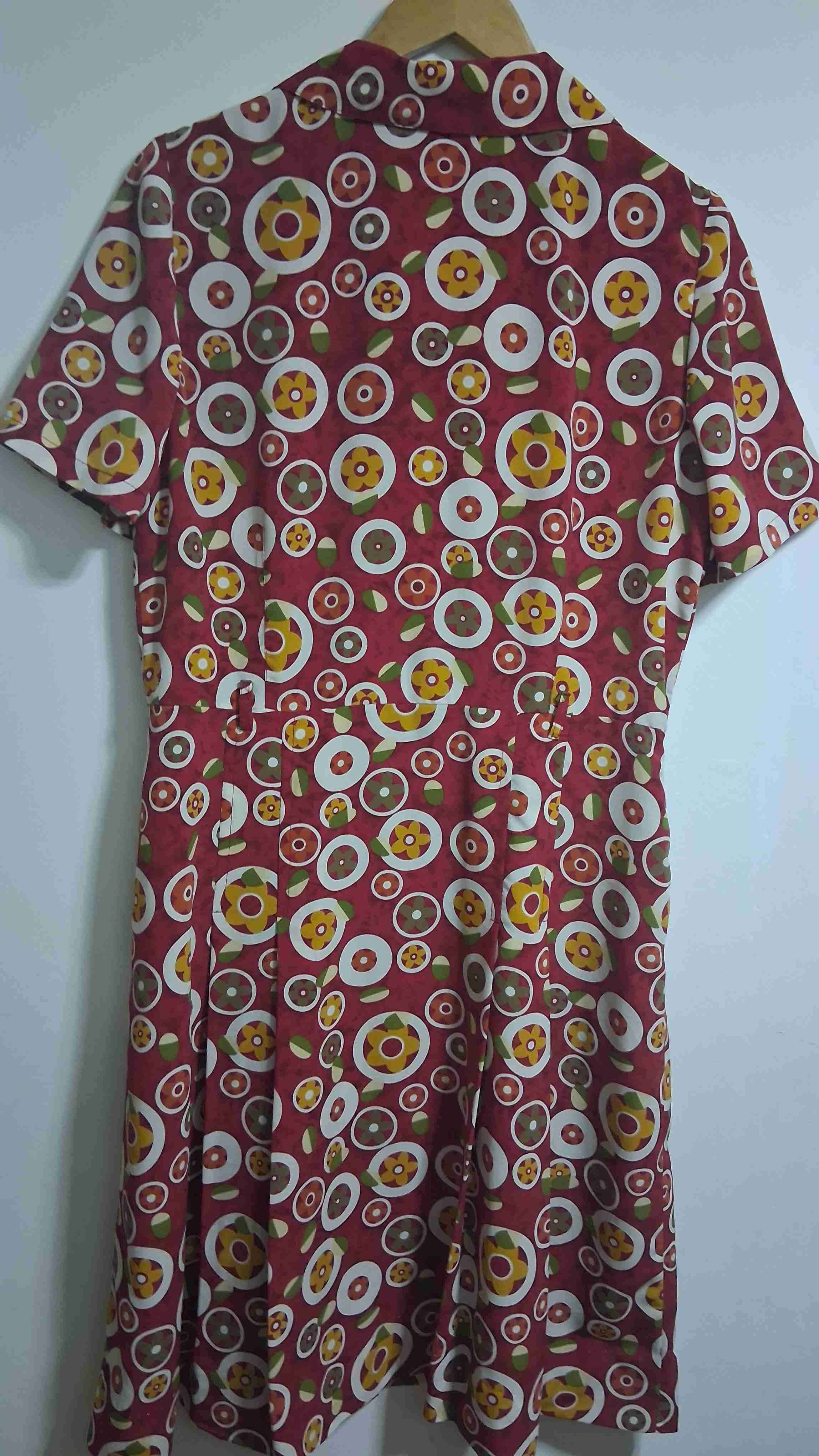 Vestido vintage estampado floral Talla M - miniatura 2