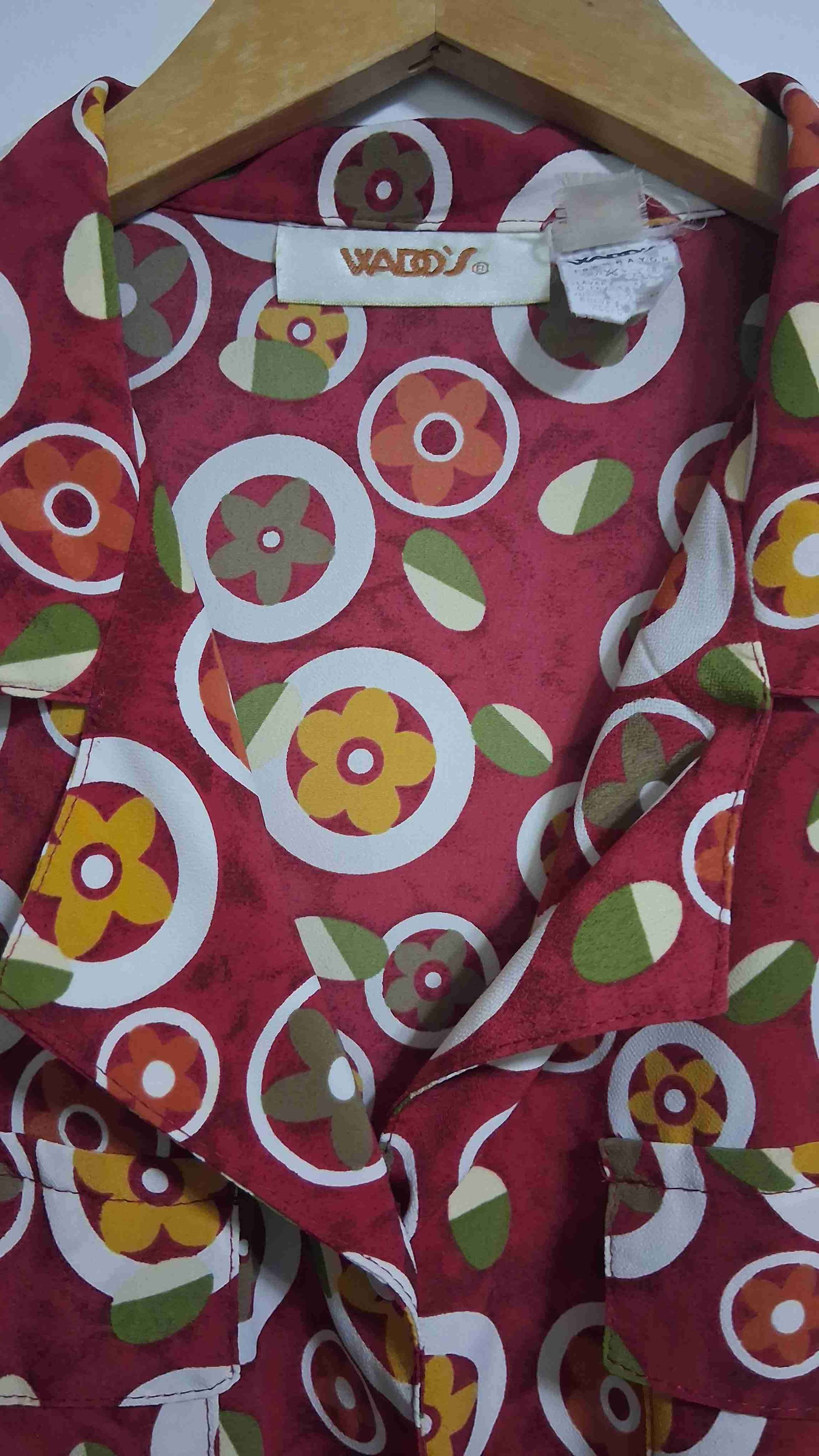 Vestido vintage estampado floral Talla M - miniatura 3