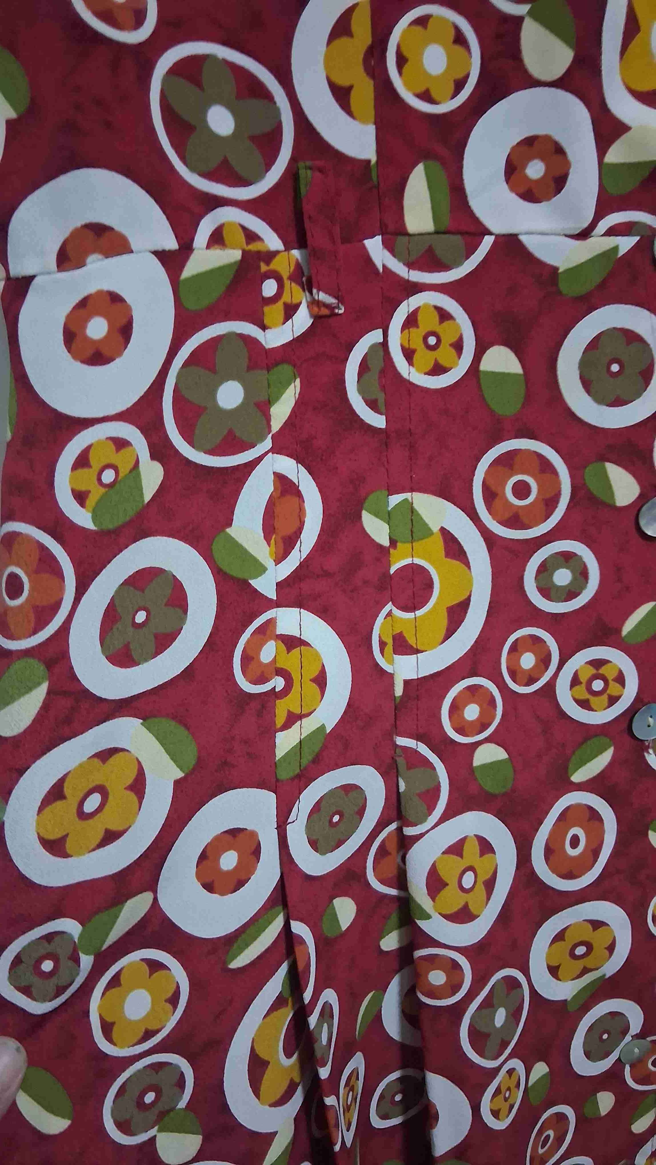 Vestido vintage estampado floral Talla M - miniatura 4