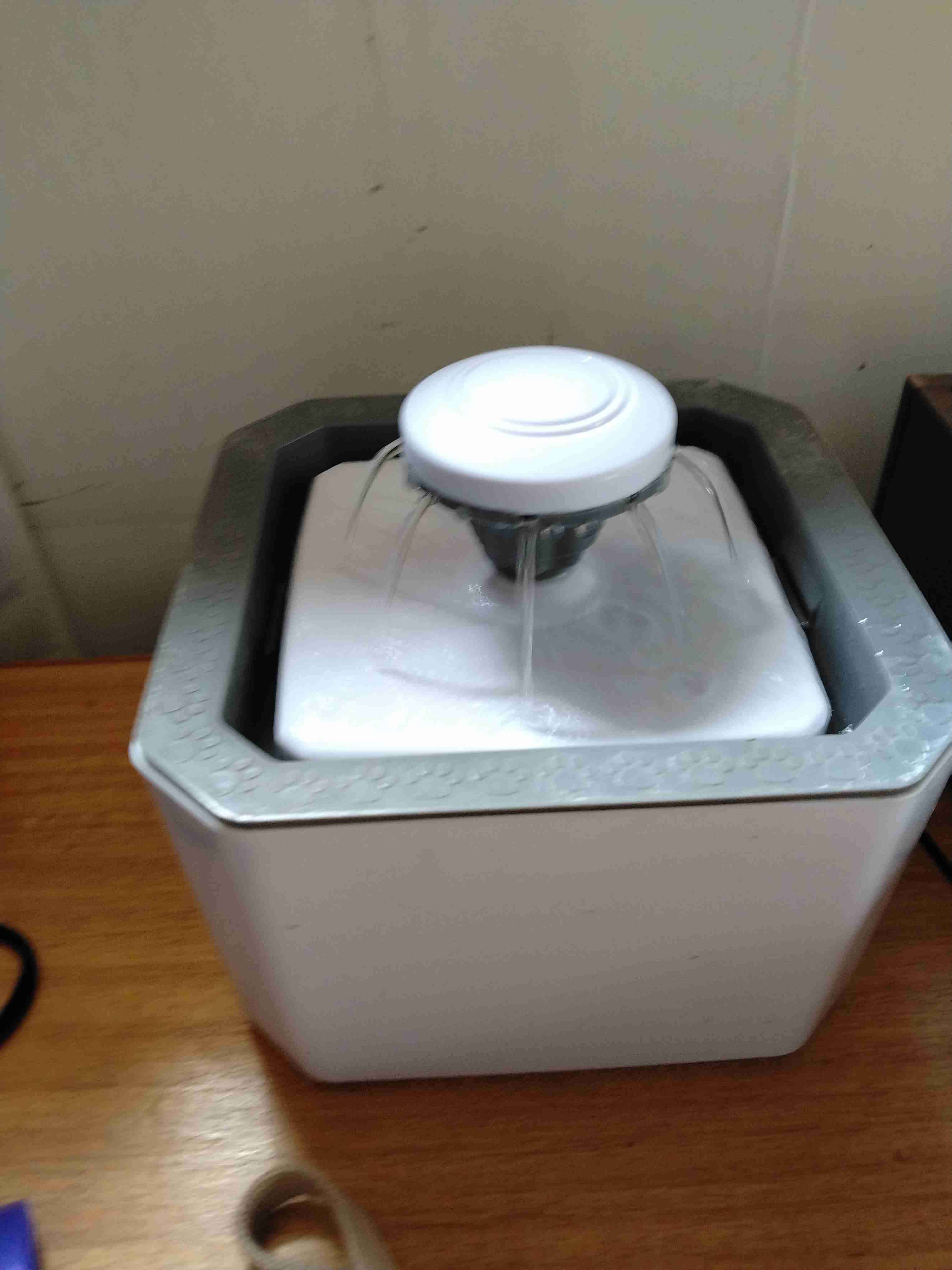 Fuente de agua para mascotas