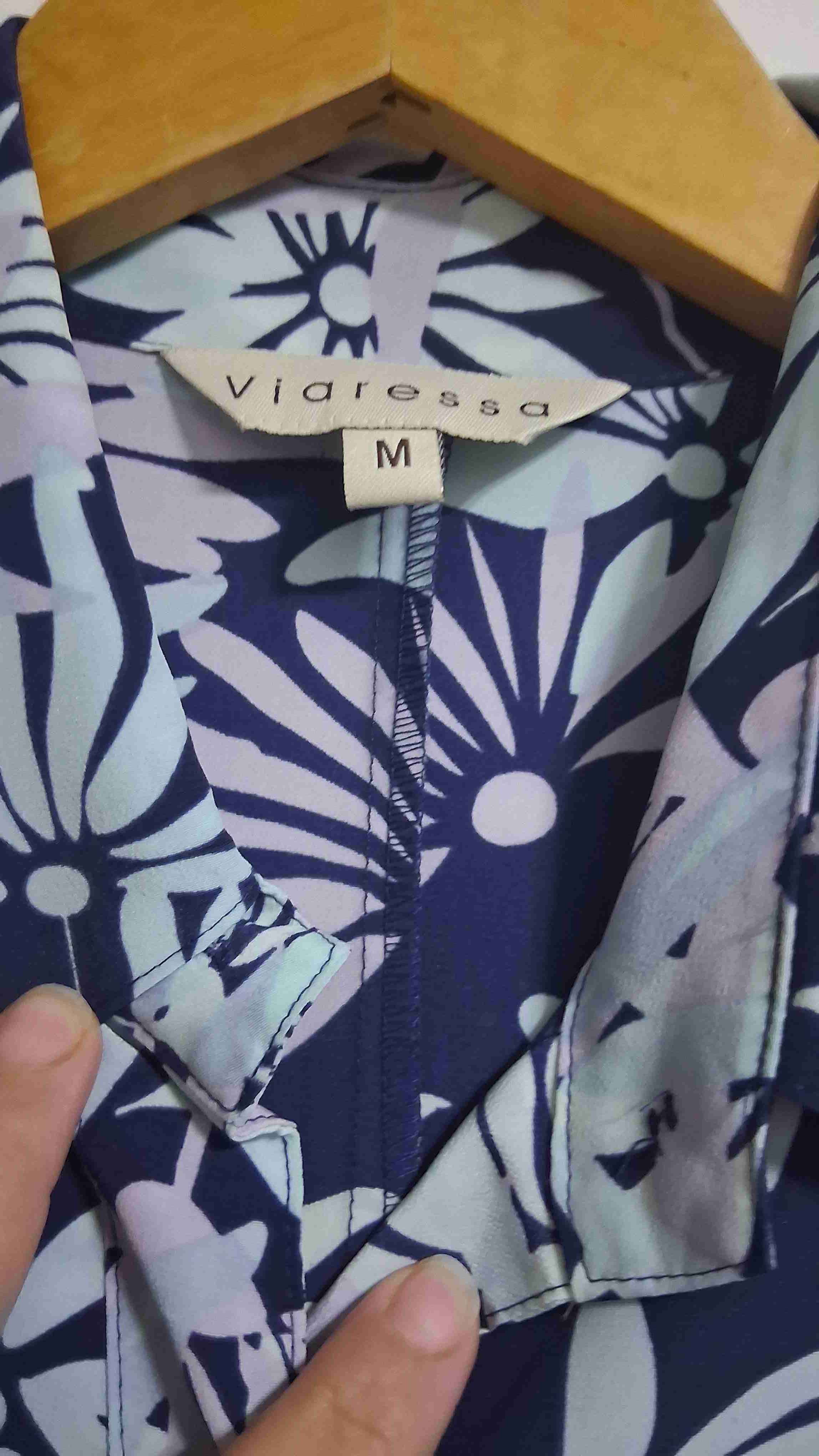 Vestido camisero estampado floral Viaressa.Talla M - miniatura 4