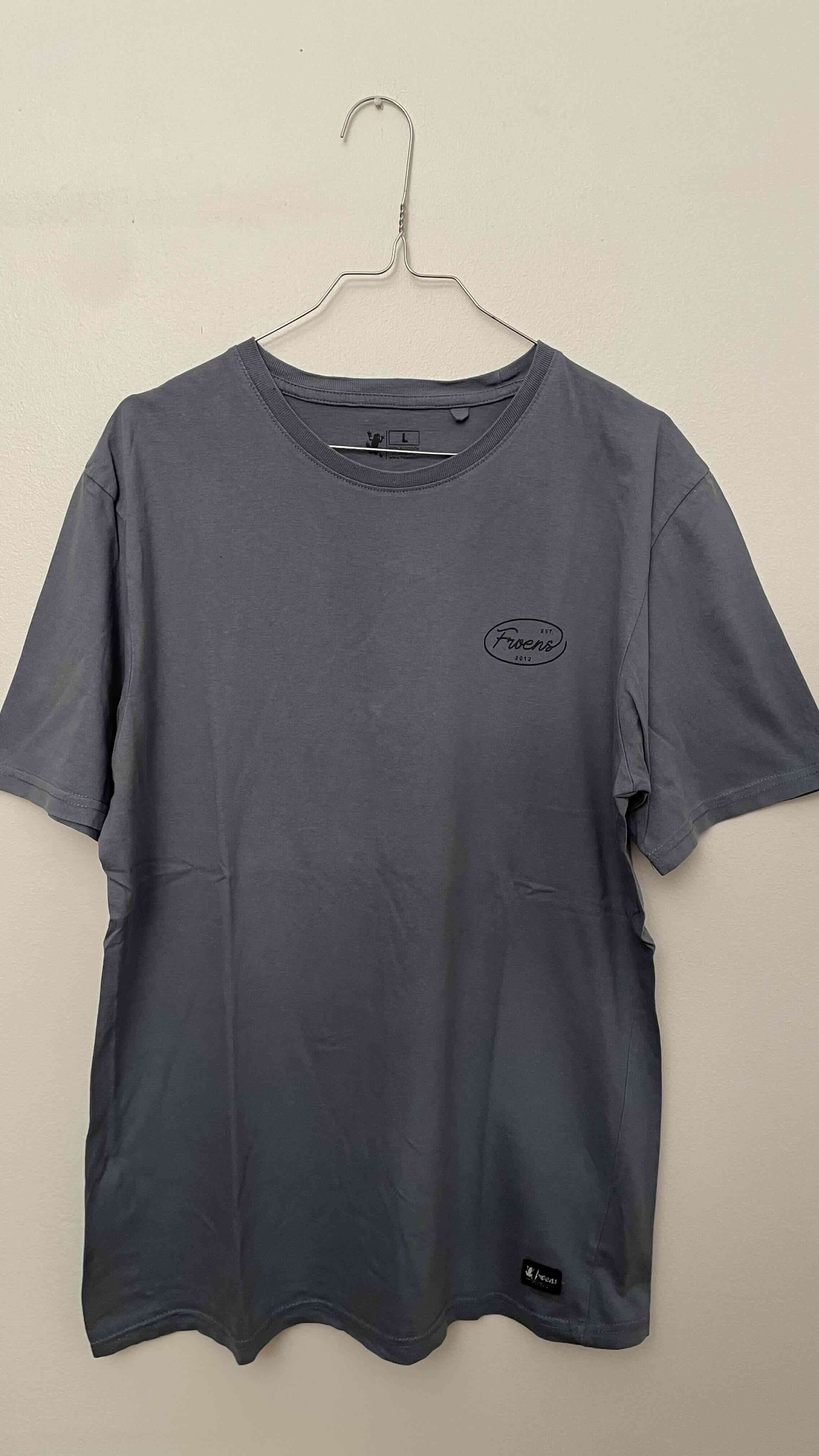 Polera celeste gris Froens talla L - miniatura 1